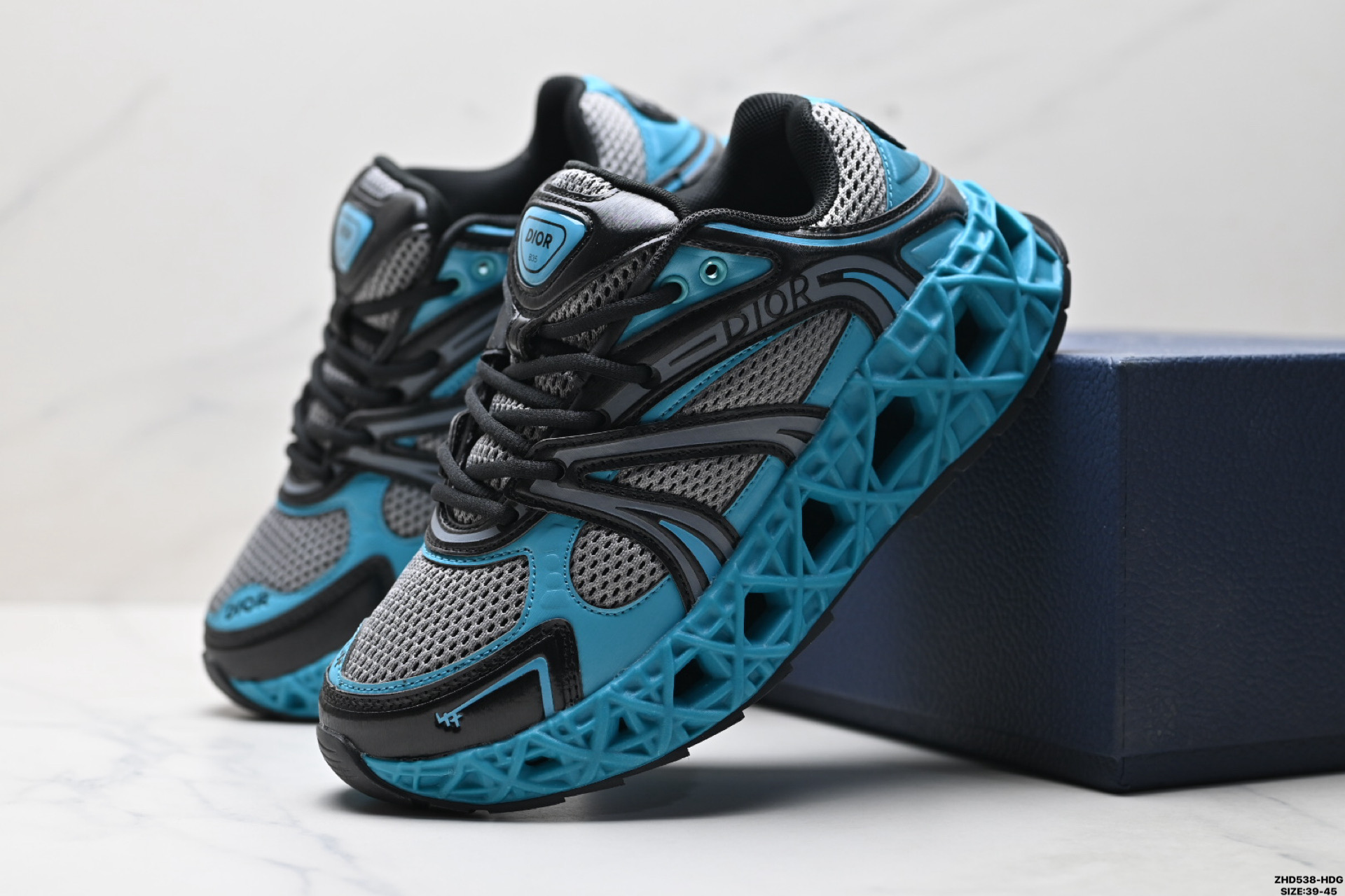 310 DIOR迪奥 B35 圆头系带 低帮 生活休闲鞋