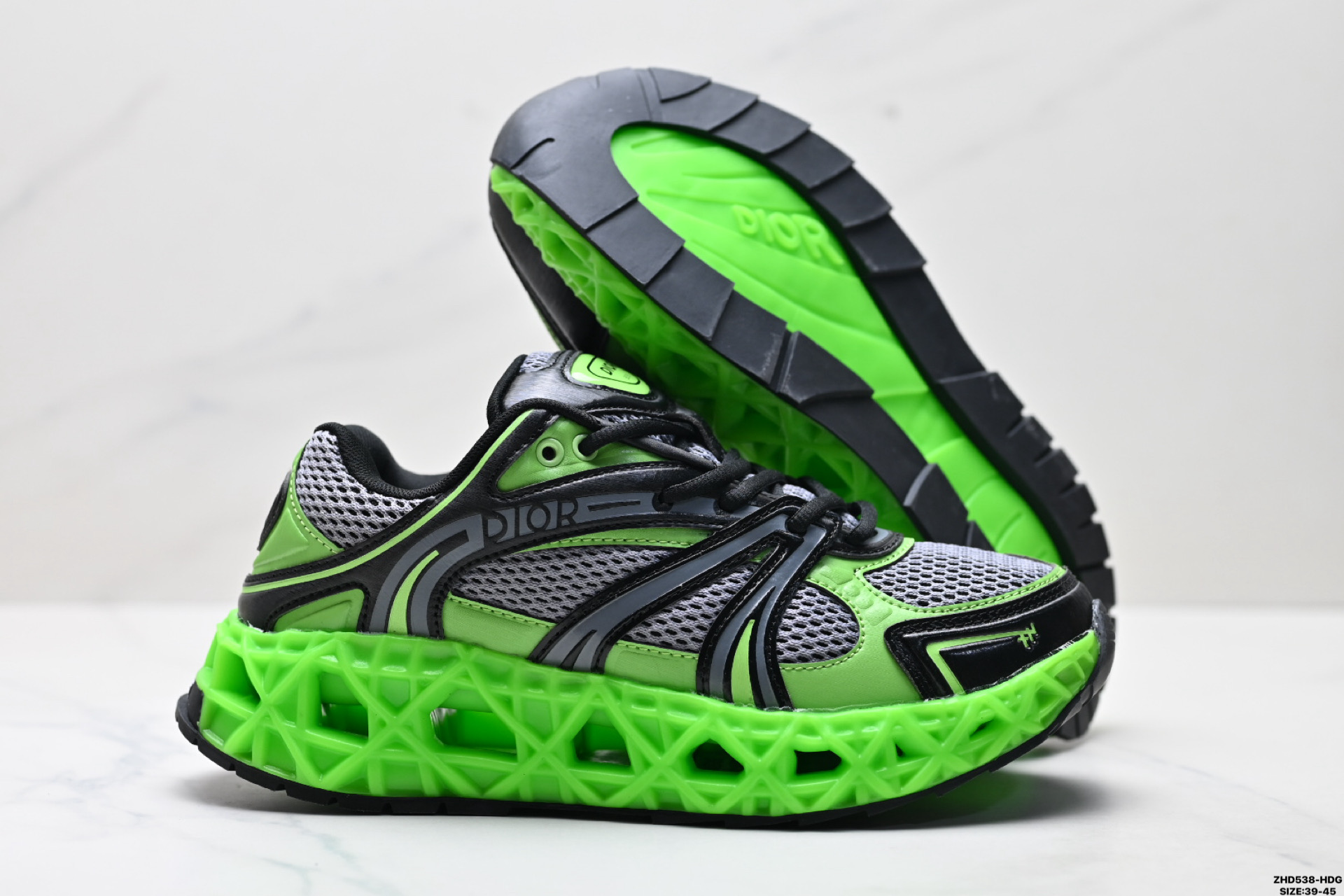 310 DIOR迪奥 B35 圆头系带 低帮 生活休闲鞋