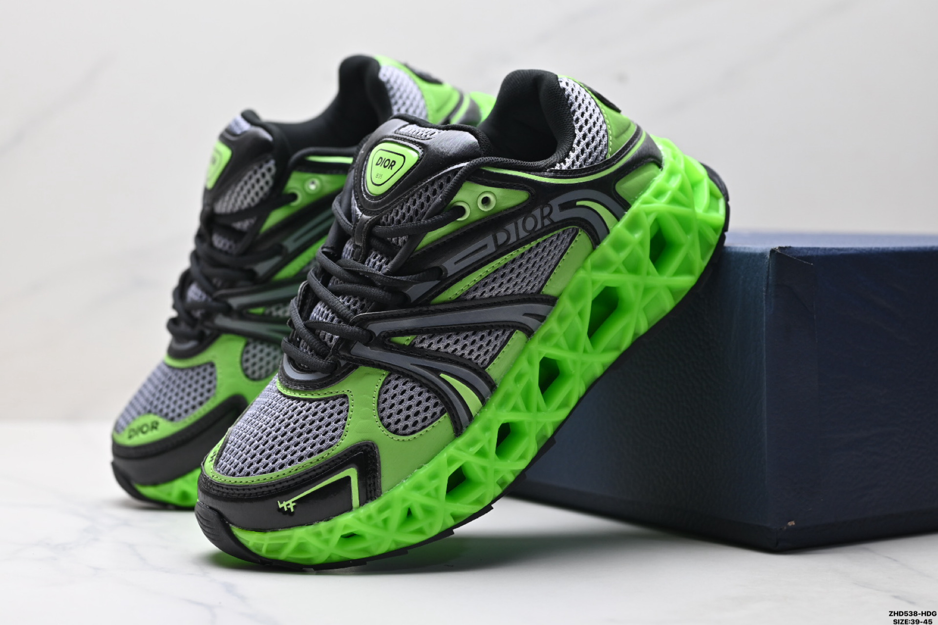 310 DIOR迪奥 B35 圆头系带 低帮 生活休闲鞋