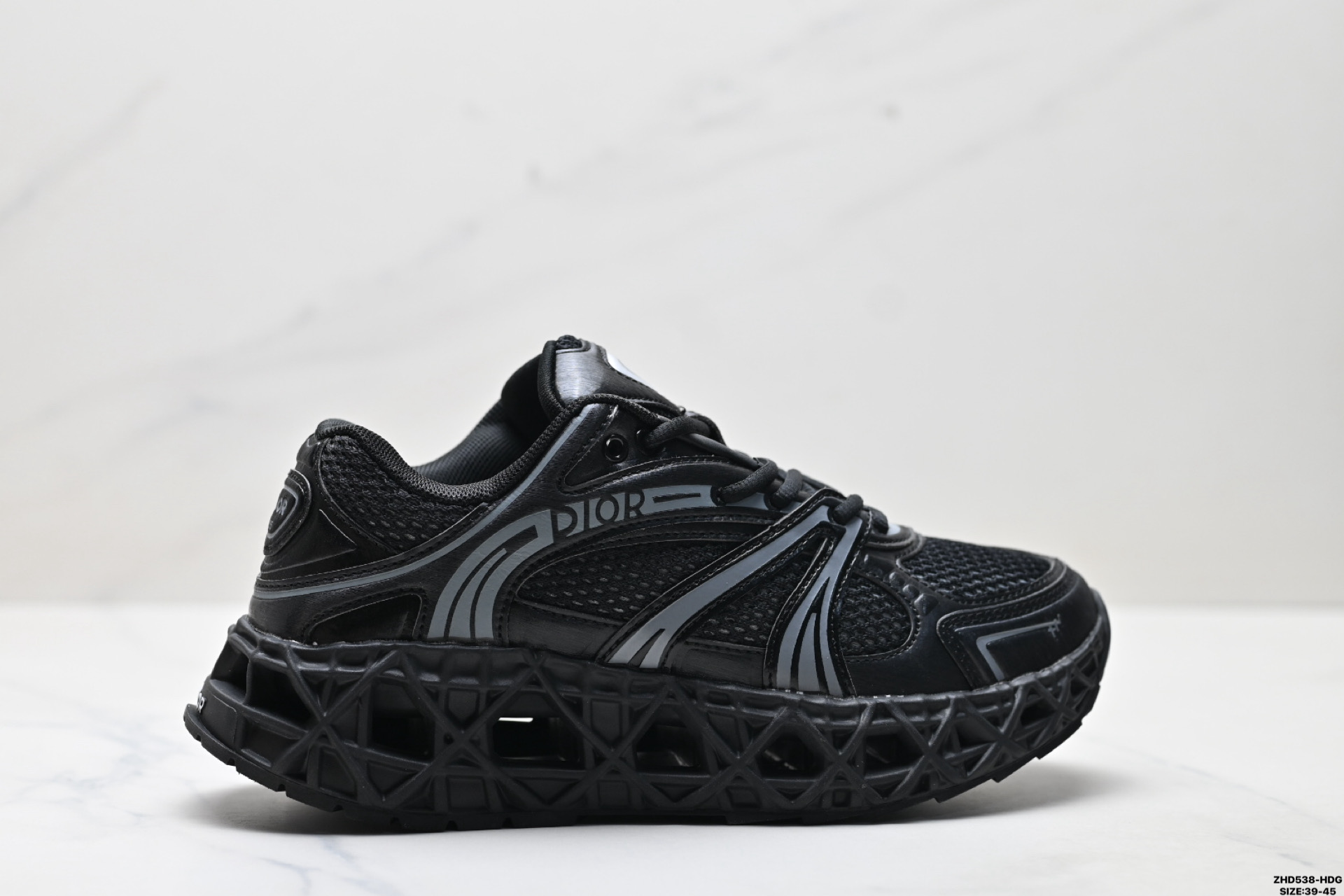 310 DIOR迪奥 B35 圆头系带 低帮 生活休闲鞋