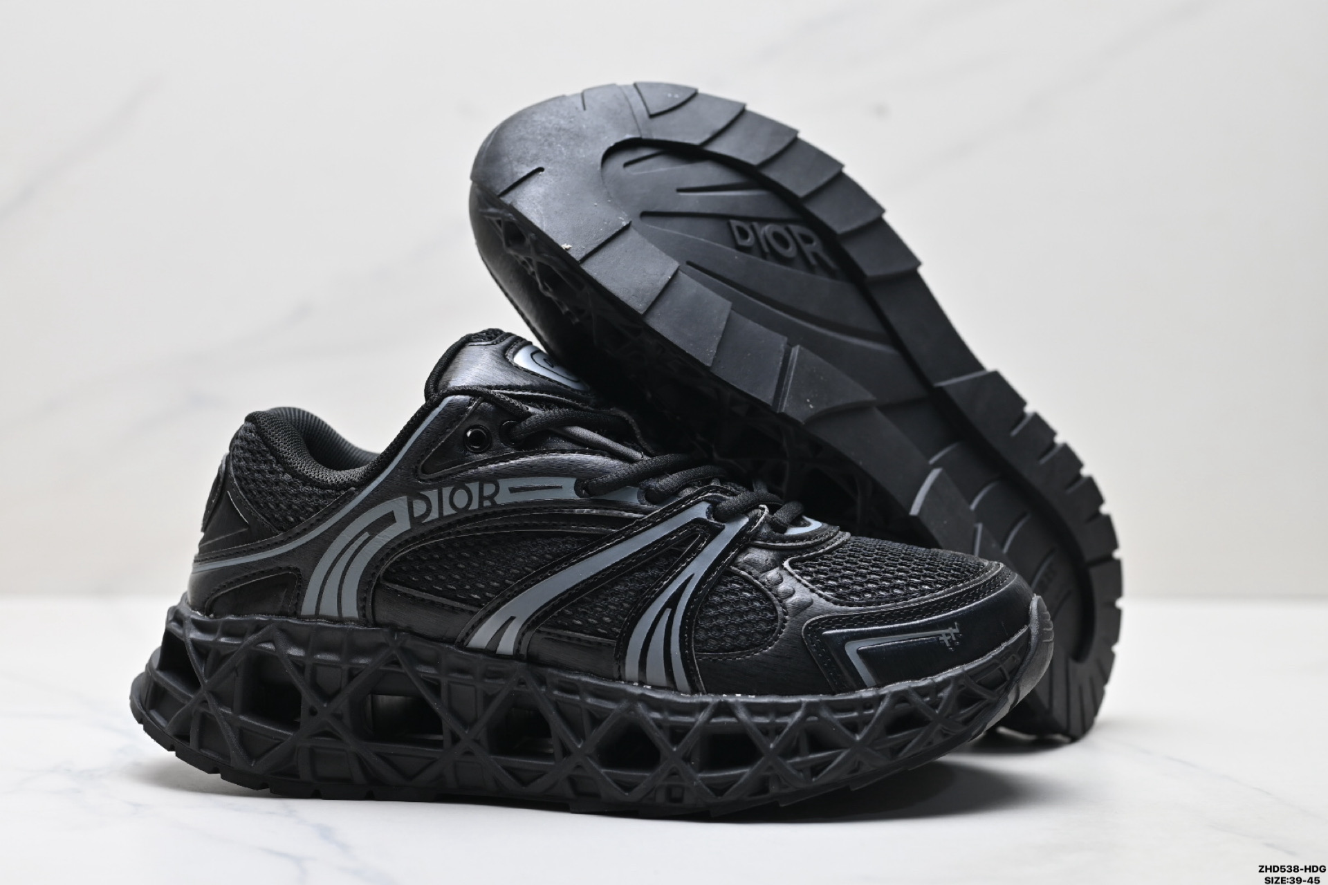 310 DIOR迪奥 B35 圆头系带 低帮 生活休闲鞋