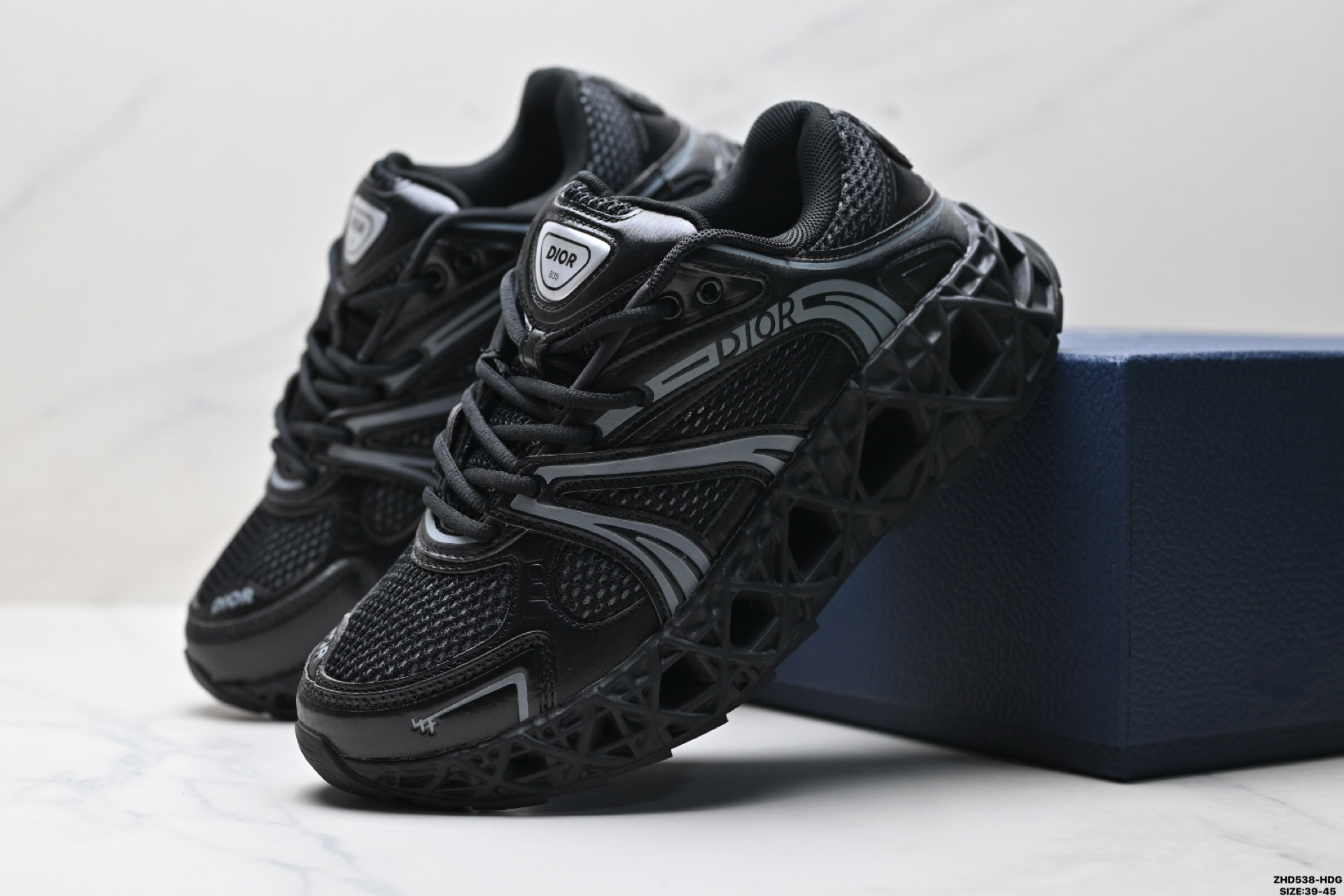 310 DIOR迪奥 B35 圆头系带 低帮 生活休闲鞋