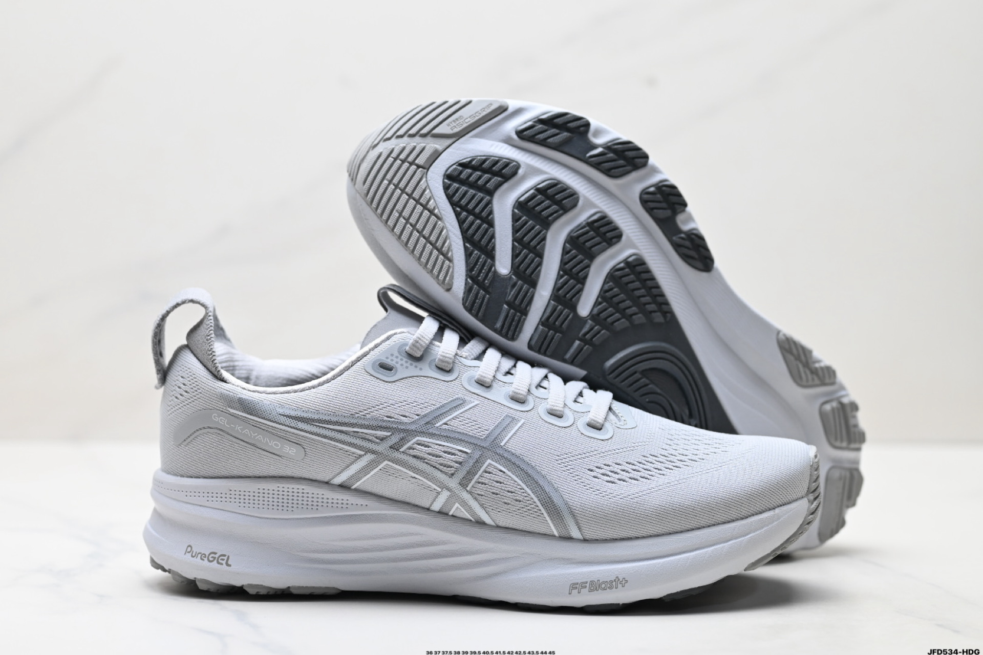 180 ASICS GEL-KAYANO 32 亚瑟士 PLATINUM低帮专业有氧超轻便运动跑步鞋 1011CO51-020