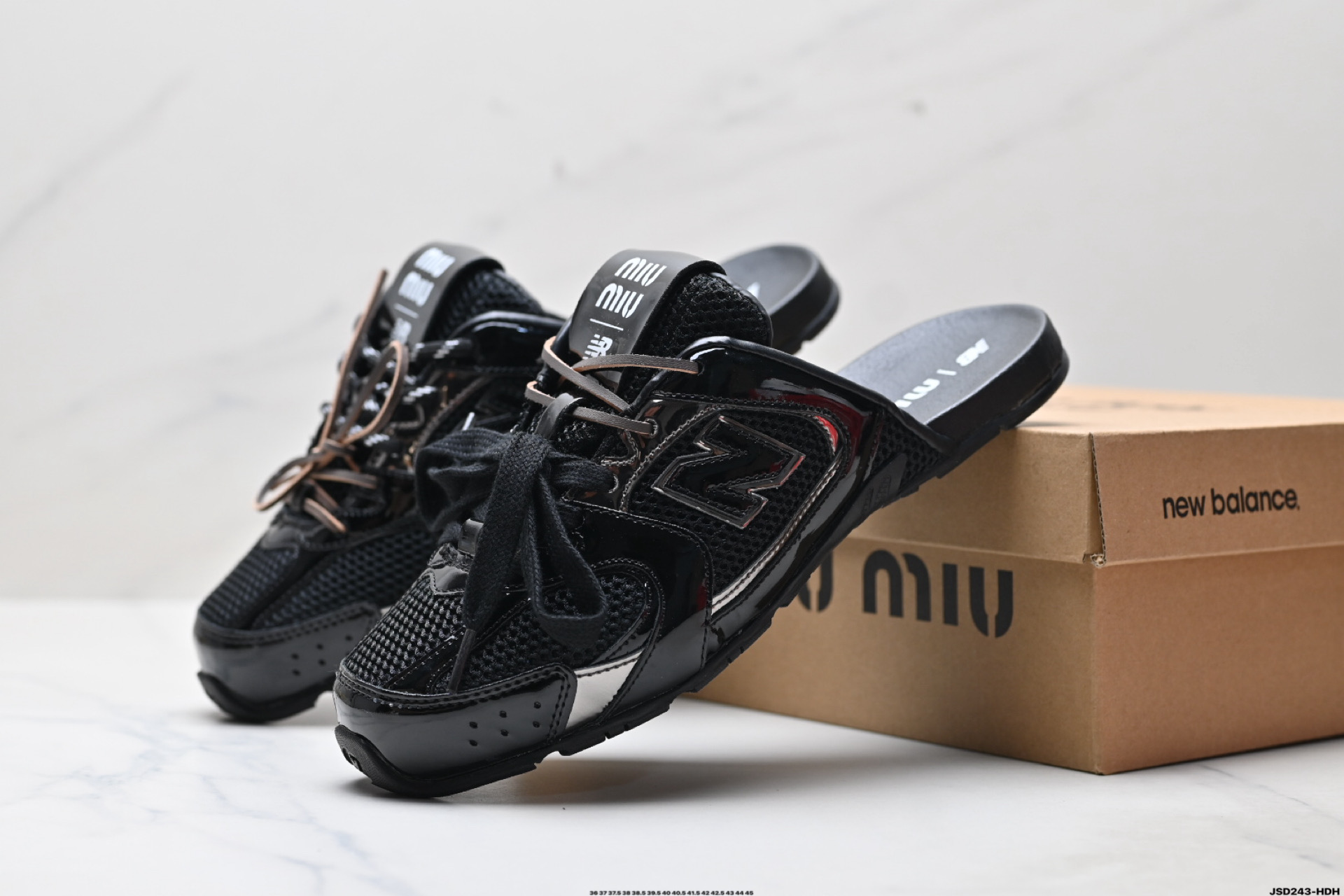 210 MiuMiu x New Balance 530 SL系列低帮经典复古休闲夏季半拖-Chinese UA Cheap High Quatity Brand Clothes Bags handbags Sneakers wholesale wholesaler seller from China Factory suppliers Fashion Clothing Shoes best Quality Beautiful Price 210 MiuMiu x New Balance 530 SL系列低帮经典复古休闲夏季半拖