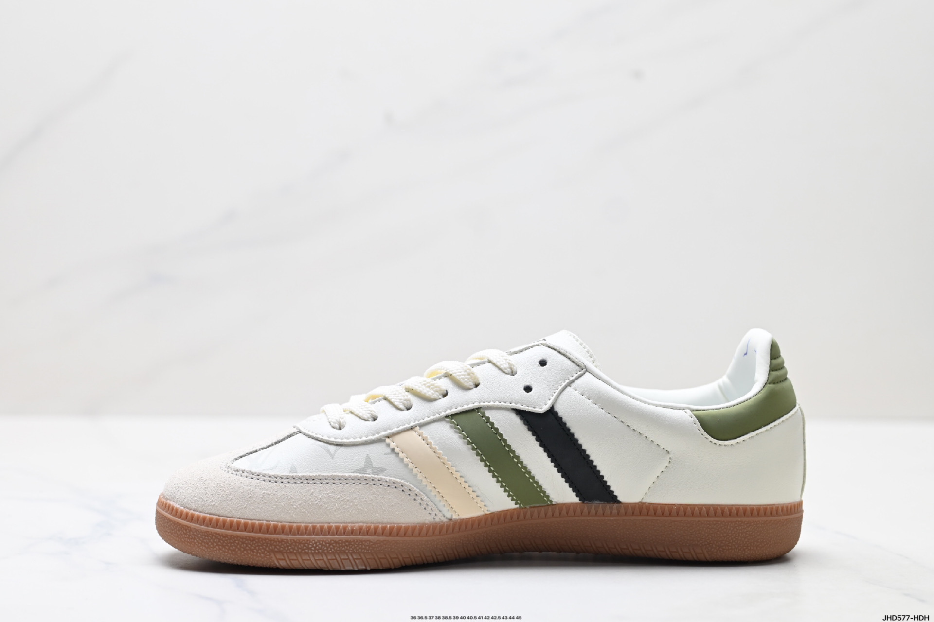 200 Adidas Originals Samba OG ‘DIY’桑巴舞系列 阿迪达斯 三叶草绅士德训足球风百搭低帮休闲运动板鞋 GJ75809