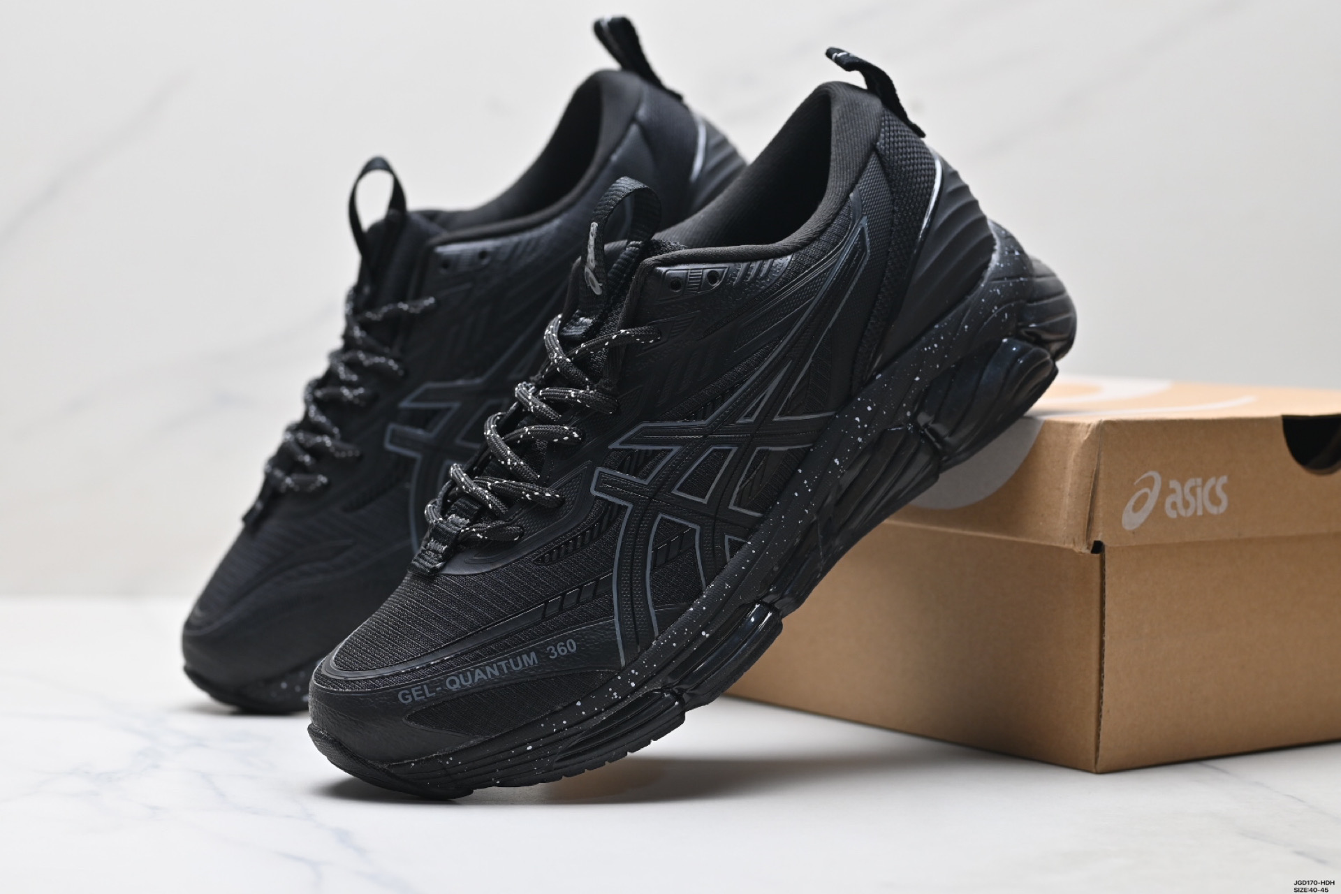 190 Asics GEL-Quantum 360 VIII 亚瑟士 量子系列硅胶回弹休闲运动跑步鞋 1203A471-001