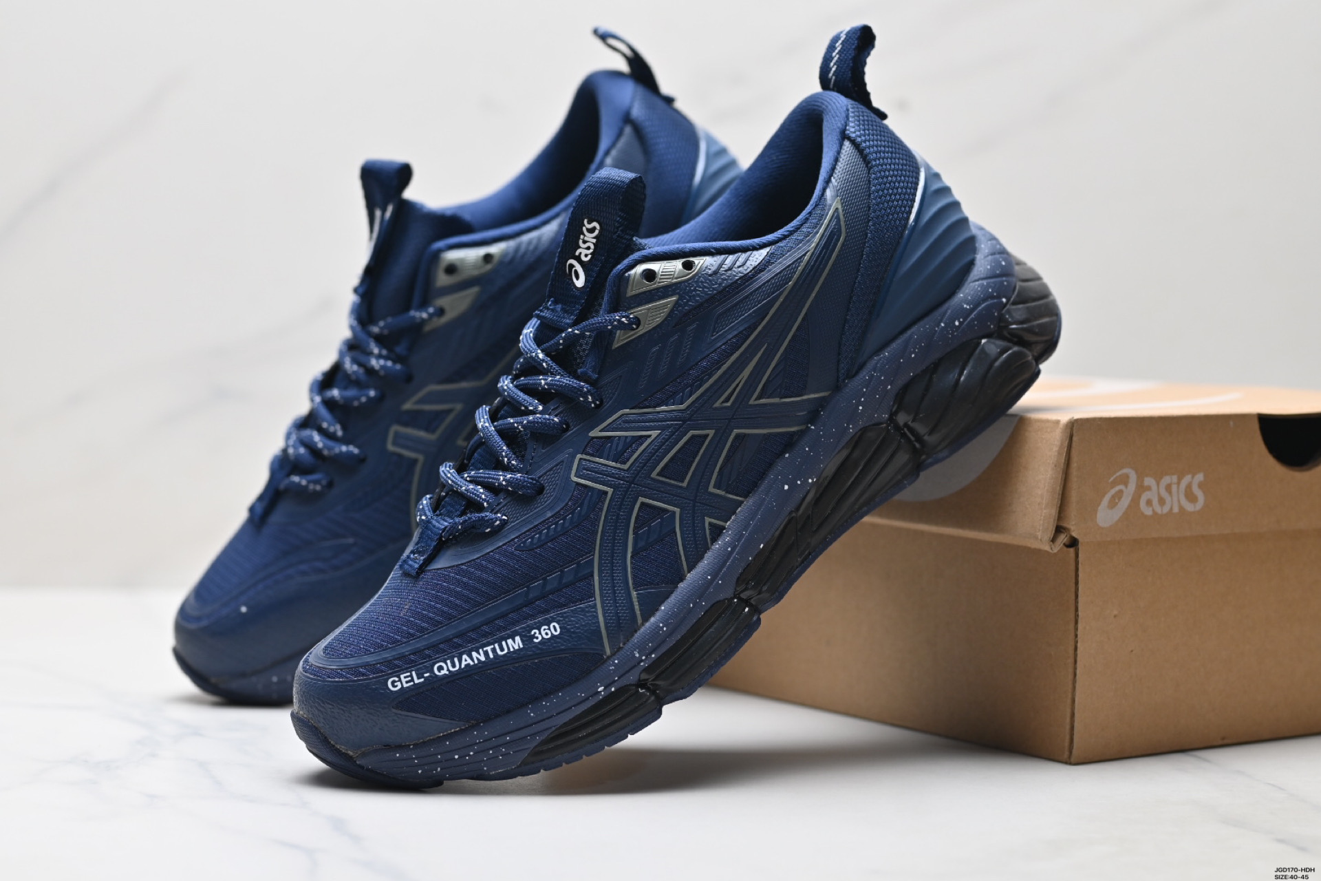 190 Asics GEL-Quantum 360 VIII 亚瑟士 量子系列硅胶回弹休闲运动跑步鞋 1203A471-001