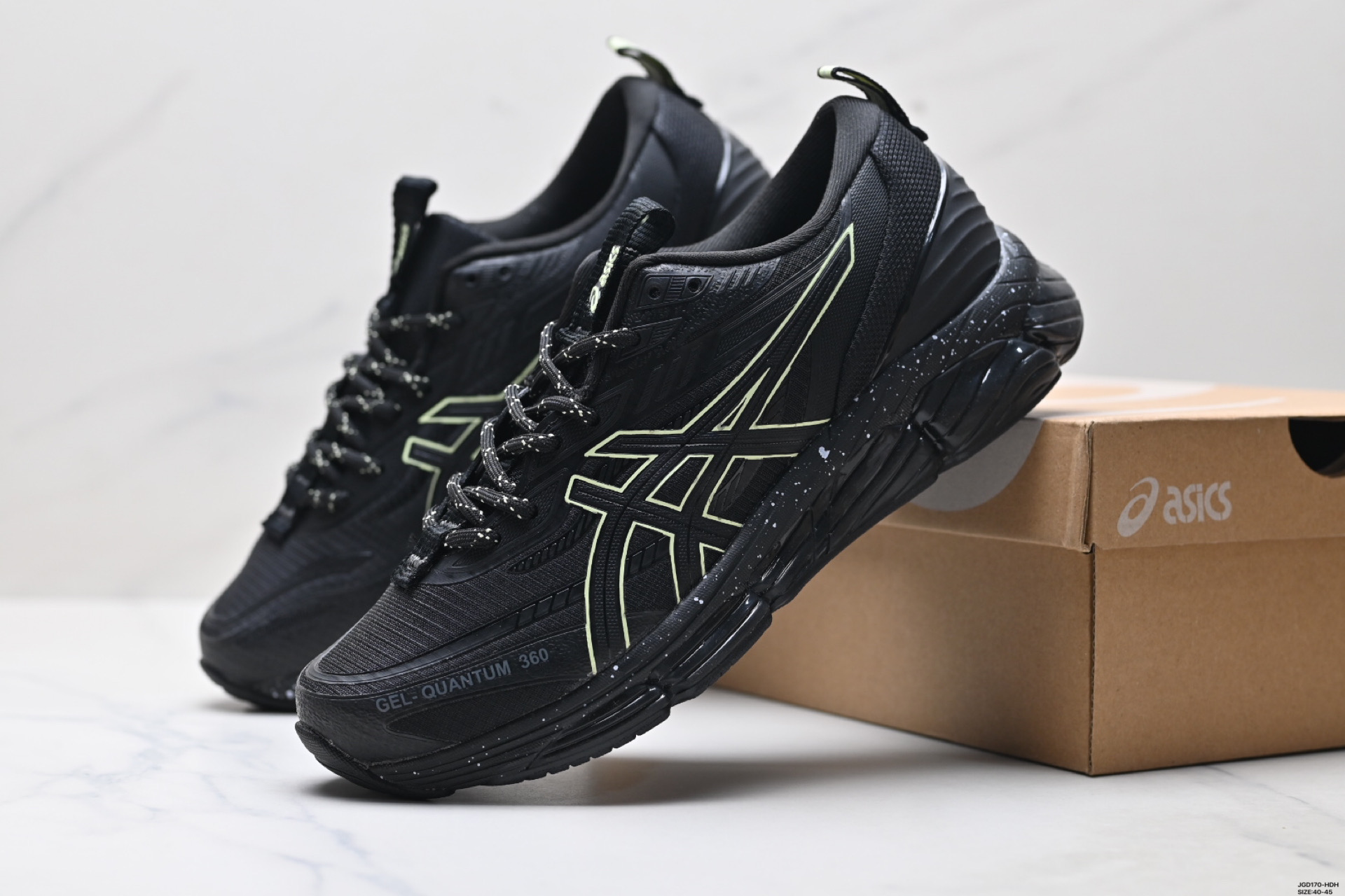 190 Asics GEL-Quantum 360 VIII 亚瑟士 量子系列硅胶回弹休闲运动跑步鞋 1203A471-001