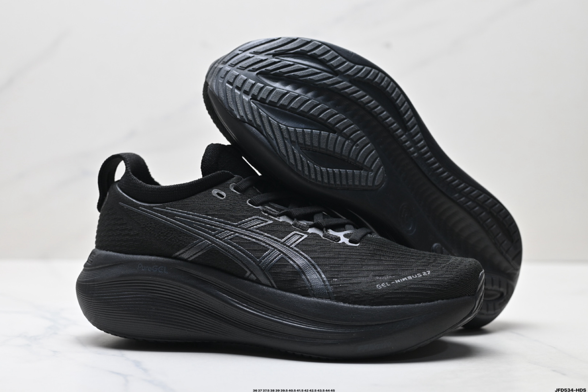 Asics Gel-Nimbus 27 舒适防滑耐磨低帮休闲跑步鞋 1011B956-001-莆田鞋,莆田鞋货源,高仿鞋,高仿鞋货源,安福档口,莆田高仿鞋,莆田鞋批发,高仿鞋批发,莆田高仿运动鞋,高仿运动鞋,莆田运动鞋 Asics Gel-Nimbus 27 舒适防滑耐磨低帮休闲跑步鞋 1011B956-001