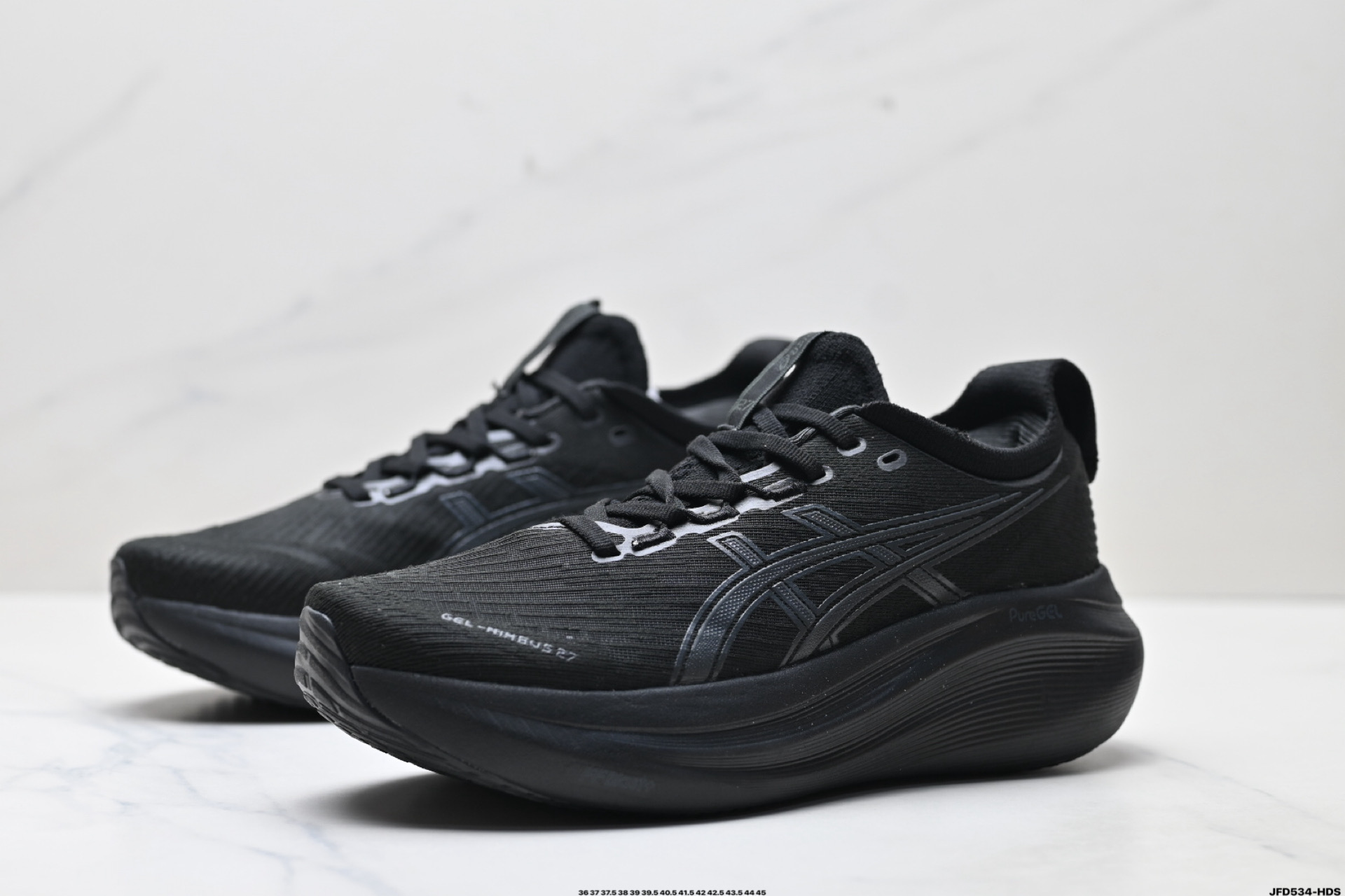Asics Gel-Nimbus 27 舒适防滑耐磨低帮休闲跑步鞋 1011B956-001-莆田鞋,莆田鞋货源,高仿鞋,高仿鞋货源,安福档口,莆田高仿鞋,莆田鞋批发,高仿鞋批发,莆田高仿运动鞋,高仿运动鞋,莆田运动鞋 Asics Gel-Nimbus 27 舒适防滑耐磨低帮休闲跑步鞋 1011B956-001