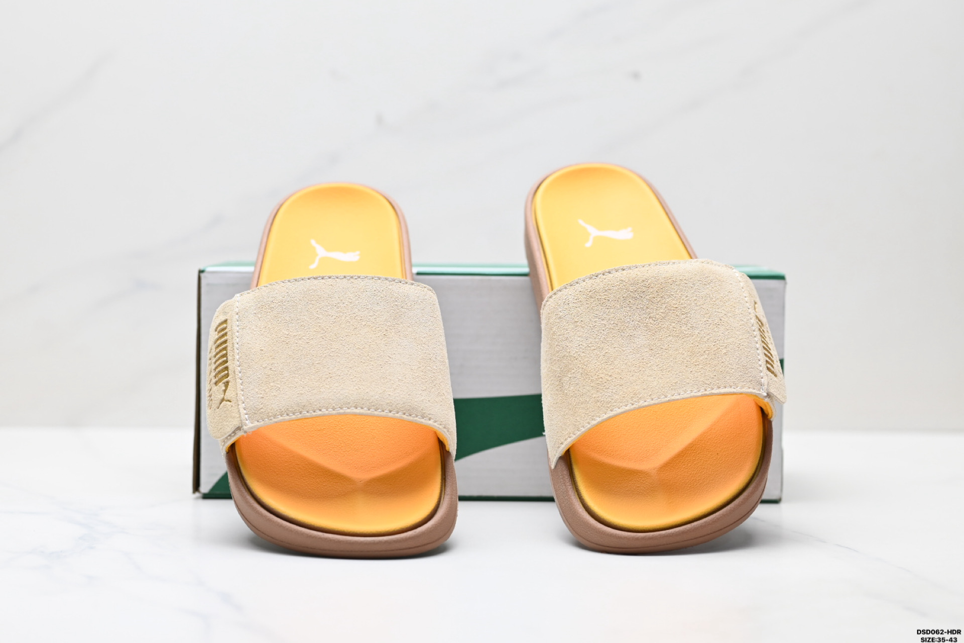 110 PUMA Leadcat 2.0 Palermo Foil 彪马 舒适透气 橡胶底拖鞋 399041-01