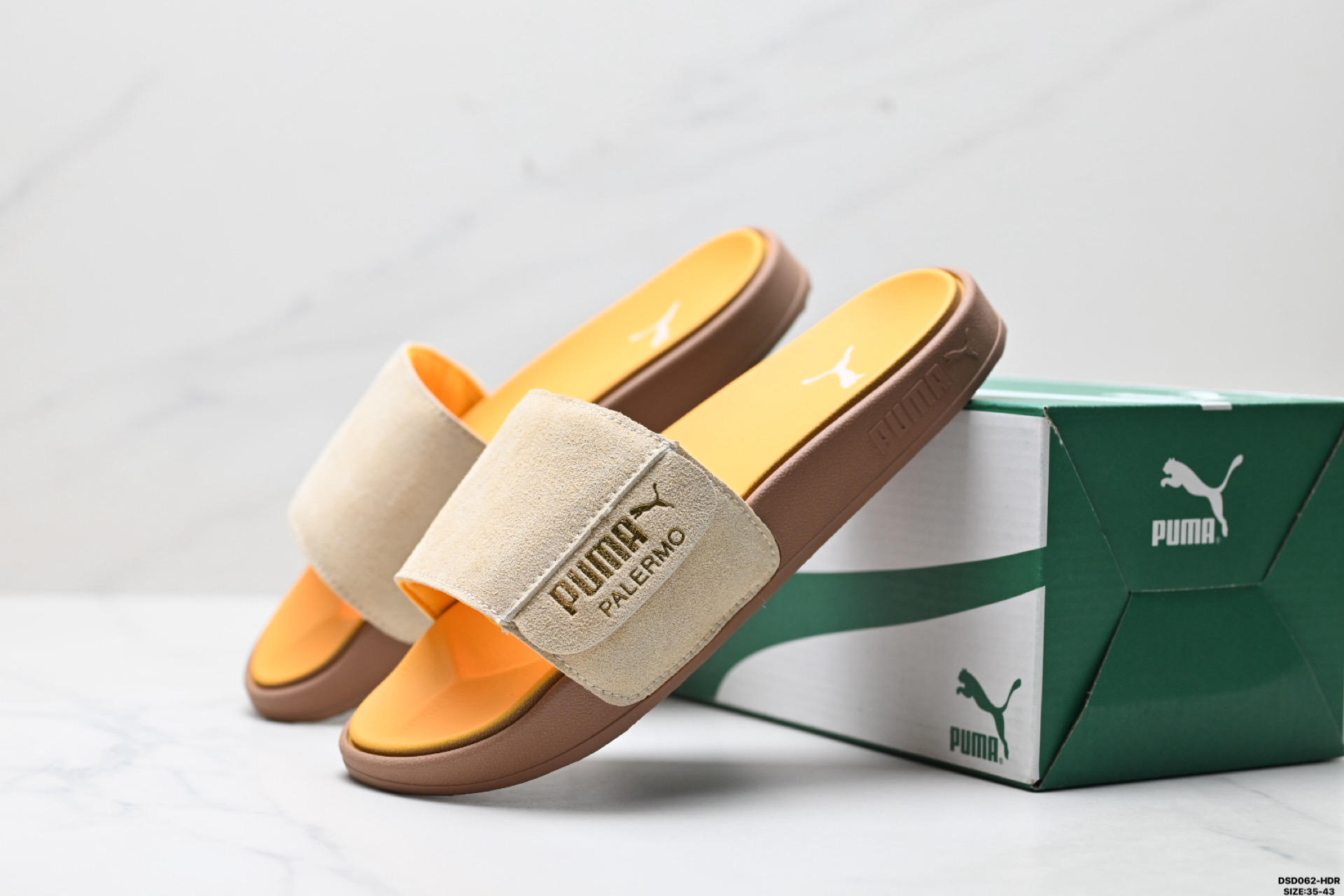 110 PUMA Leadcat 2.0 Palermo Foil 彪马 舒适透气 橡胶底拖鞋 399041-01