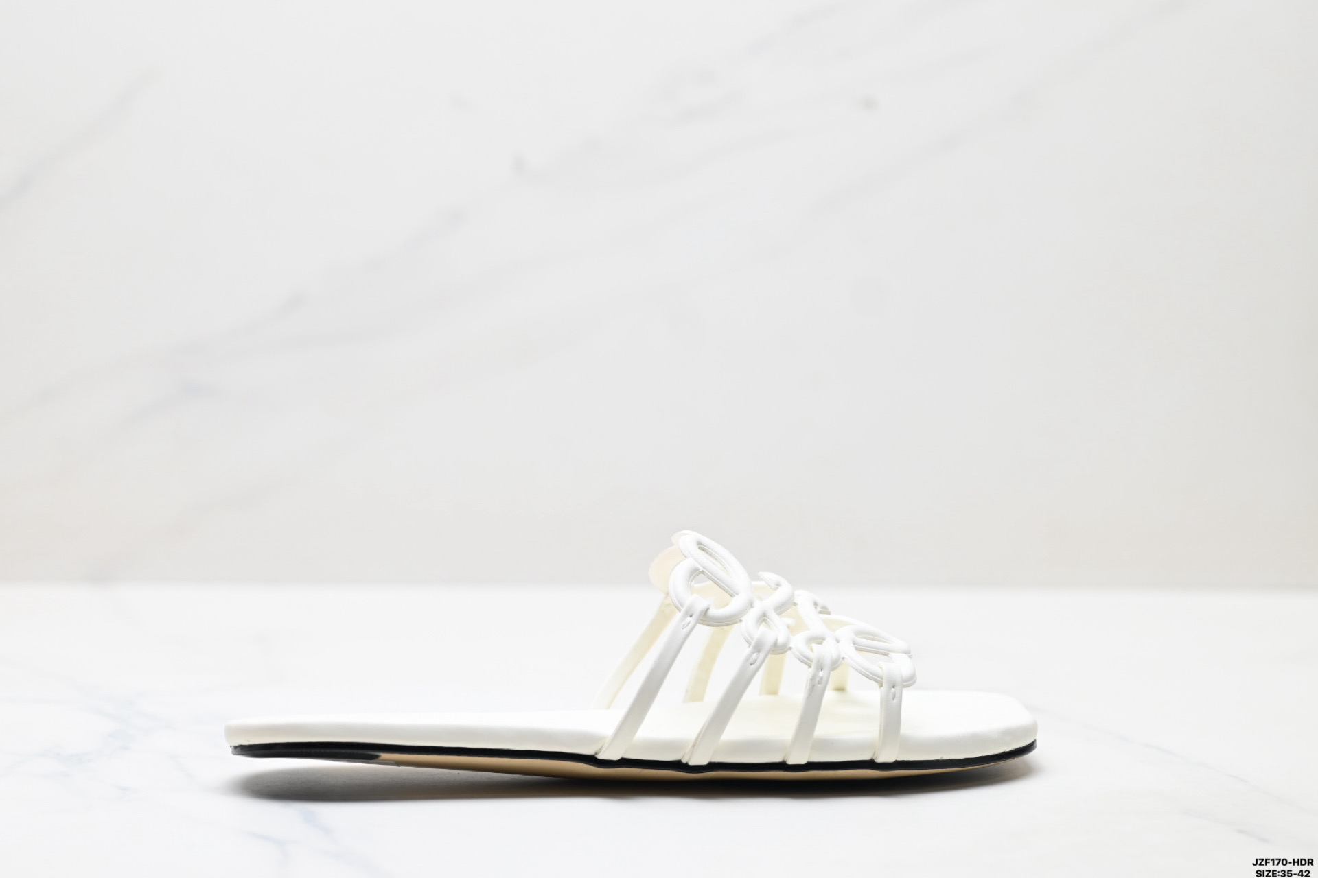 155 LOEWE罗意威 Petal Anagram 小牛皮 方头平底一字拖鞋-Chinese UA Cheap High Quatity Brand Clothes Bags handbags Sneakers wholesale wholesaler seller from China Factory suppliers Fashion Clothing Shoes best Quality Beautiful Price 155 LOEWE罗意威 Petal Anagram 小牛皮 方头平底一字拖鞋