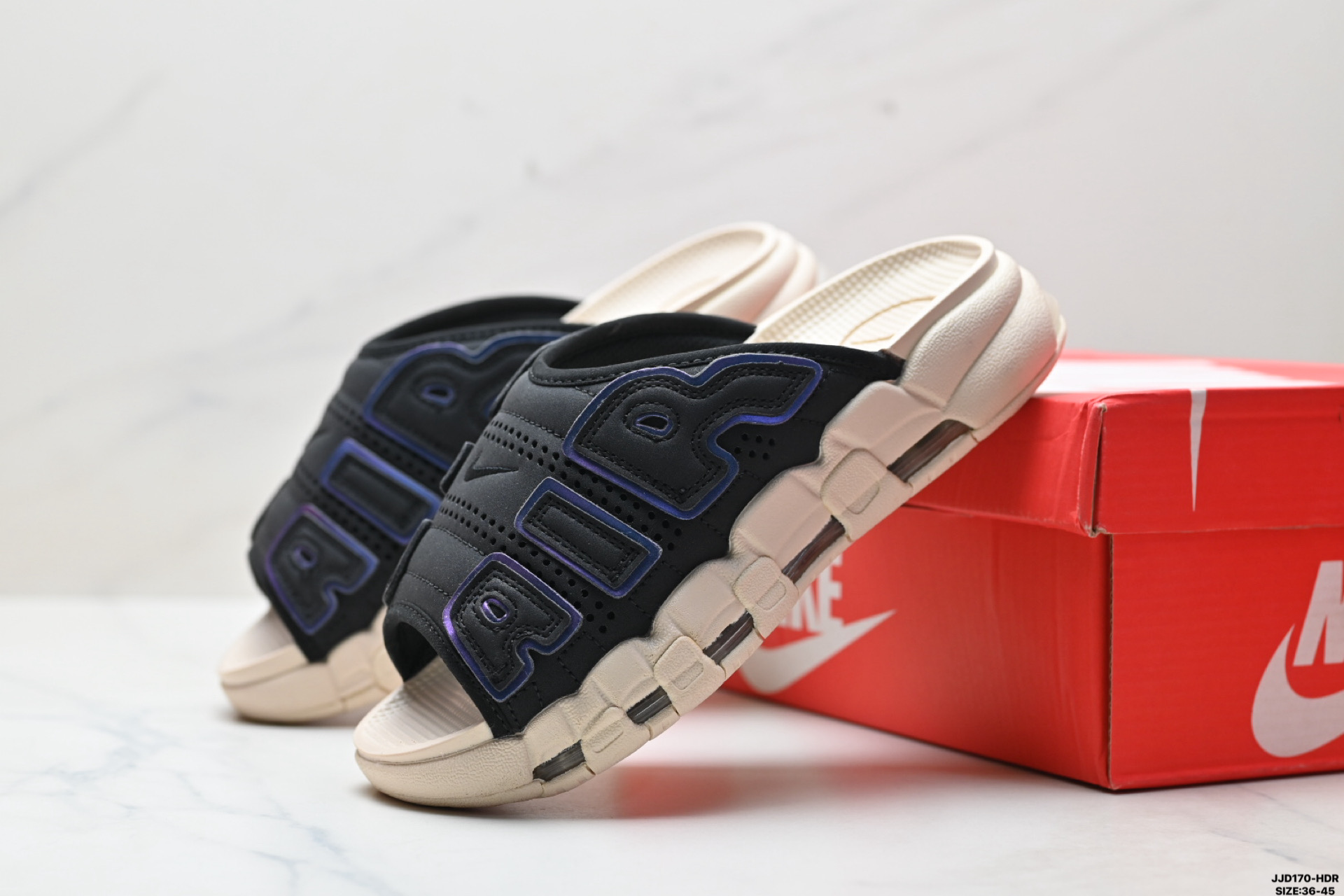 140 NIKE AIR MORE UPTEMPO SLIDE耐克 皮蓬拖鞋 FN3437-161-Chinese UA Cheap High Quatity Brand Clothes Bags handbags Sneakers wholesale wholesaler seller from China Factory suppliers Fashion Clothing Shoes best Quality Beautiful Price 140 NIKE AIR MORE UPTEMPO SLIDE耐克 皮蓬拖鞋 FN3437-161