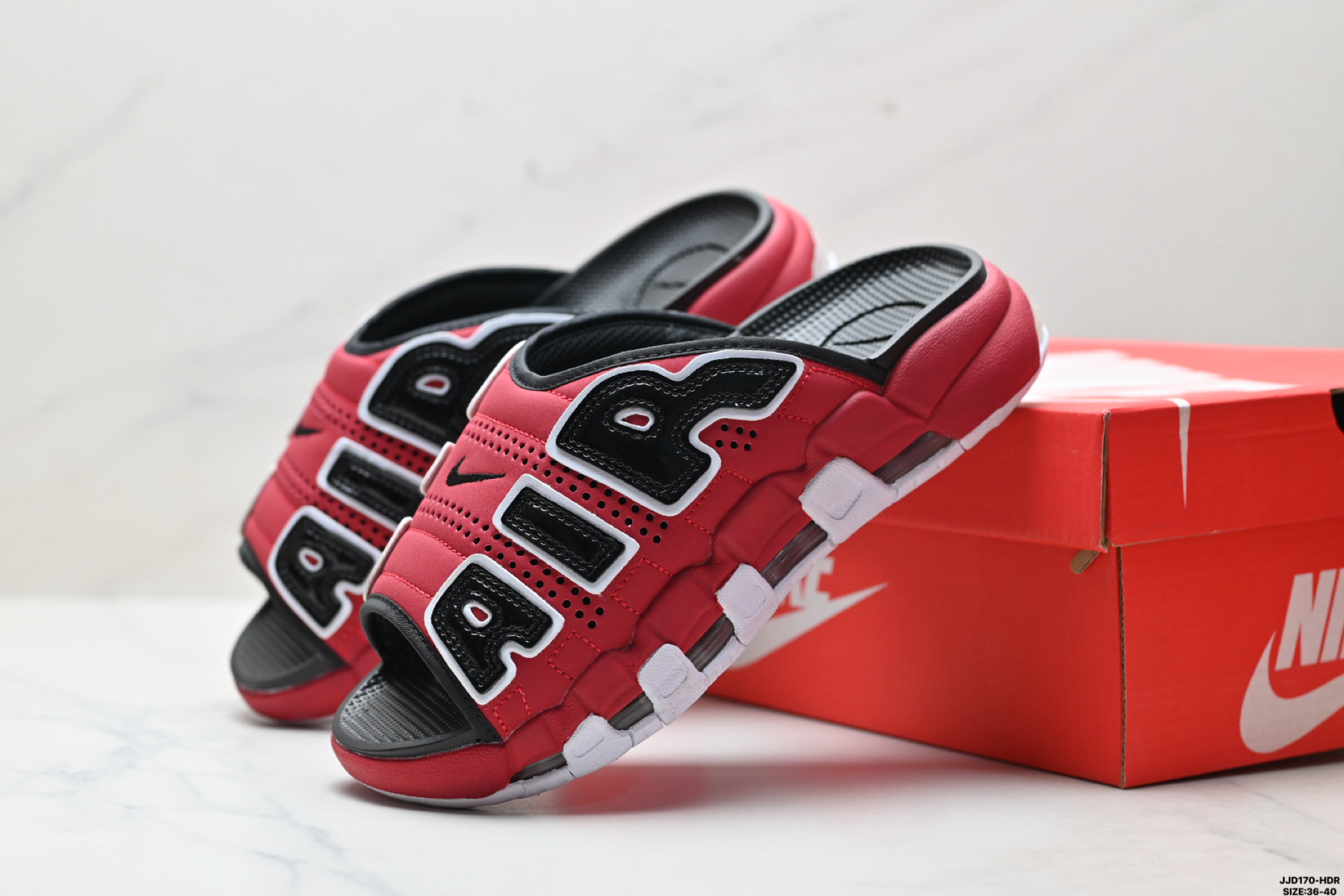 140 NIKE AIR MORE UPTEMPO SLIDE耐克 皮蓬拖鞋 FN3437-161-Chinese UA Cheap High Quatity Brand Clothes Bags handbags Sneakers wholesale wholesaler seller from China Factory suppliers Fashion Clothing Shoes best Quality Beautiful Price 140 NIKE AIR MORE UPTEMPO SLIDE耐克 皮蓬拖鞋 FN3437-161