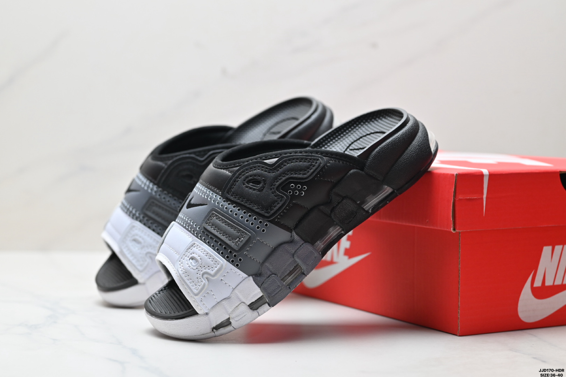 140 NIKE AIR MORE UPTEMPO SLIDE耐克 皮蓬拖鞋 FN3437-161-Chinese UA Cheap High Quatity Brand Clothes Bags handbags Sneakers wholesale wholesaler seller from China Factory suppliers Fashion Clothing Shoes best Quality Beautiful Price 140 NIKE AIR MORE UPTEMPO SLIDE耐克 皮蓬拖鞋 FN3437-161