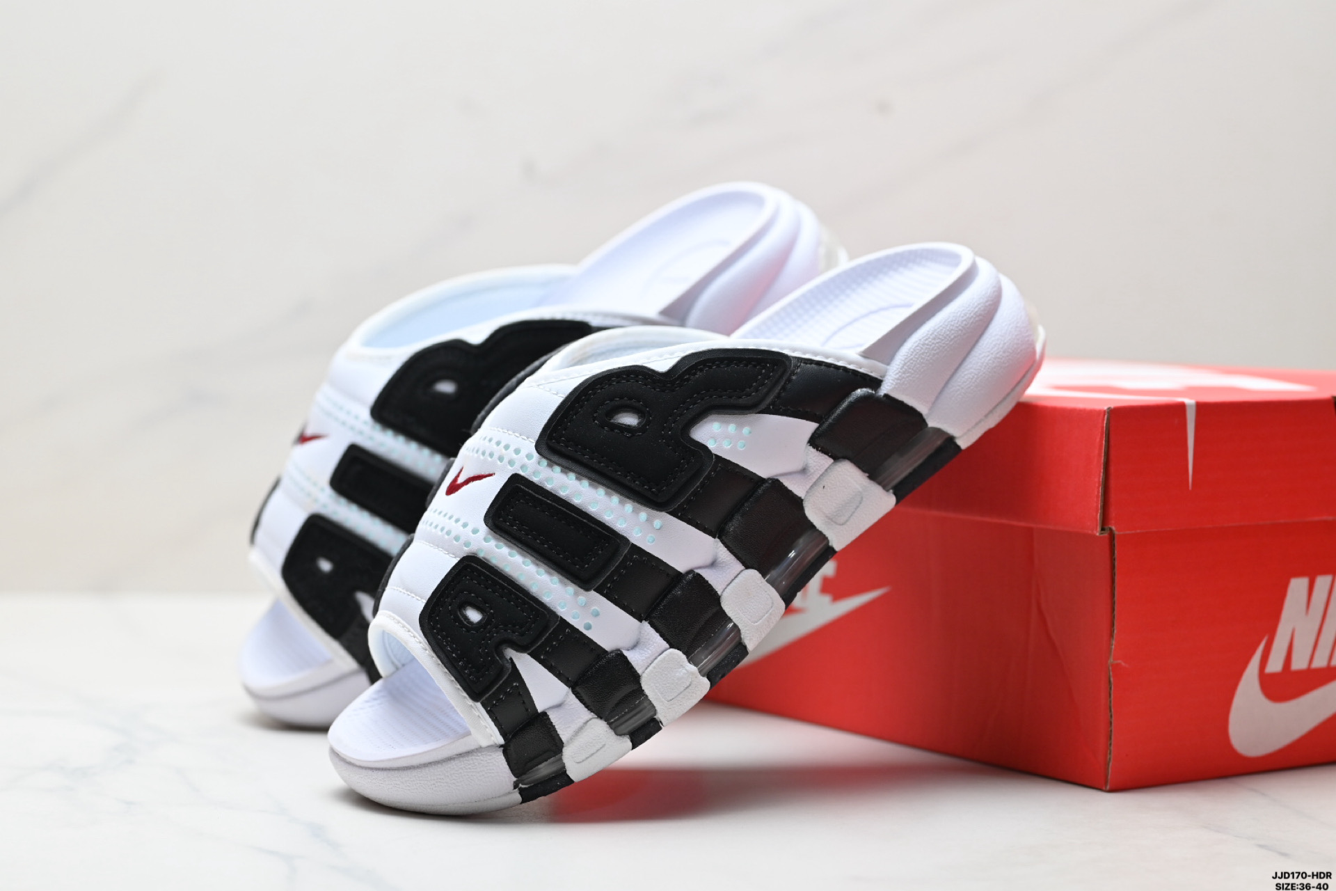 140 NIKE AIR MORE UPTEMPO SLIDE耐克 皮蓬拖鞋 FN3437-161-Chinese UA Cheap High Quatity Brand Clothes Bags handbags Sneakers wholesale wholesaler seller from China Factory suppliers Fashion Clothing Shoes best Quality Beautiful Price 140 NIKE AIR MORE UPTEMPO SLIDE耐克 皮蓬拖鞋 FN3437-161