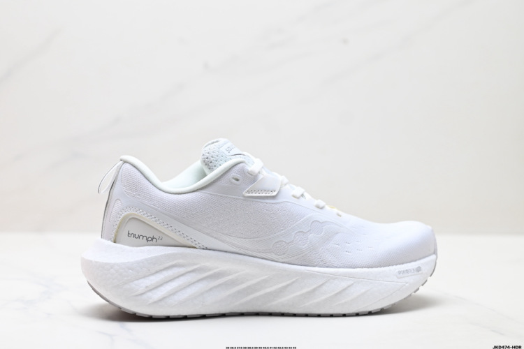 Saucony Triumph 22: Flagship Cushioning, Breathable Running Shoes - Size 36-45 1 Saucony Triumph 22: Flagship Cushioning, Breathable Running Shoes – Size 36-45