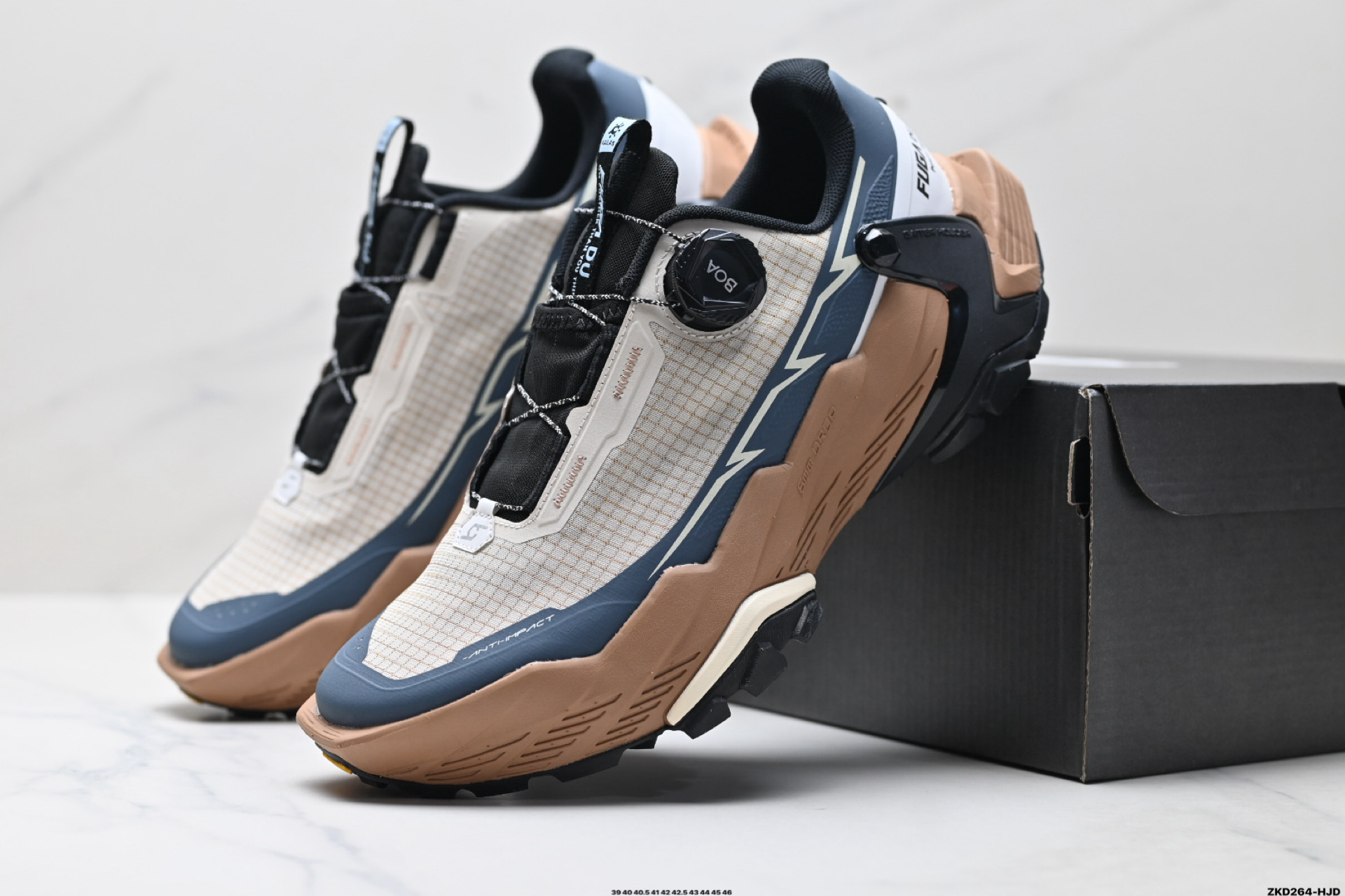 280 凯乐石 KAILAS FUGA DU BOA 大坡王轻越野徒步网布TPU减震防滑透气支撑回弹 低帮