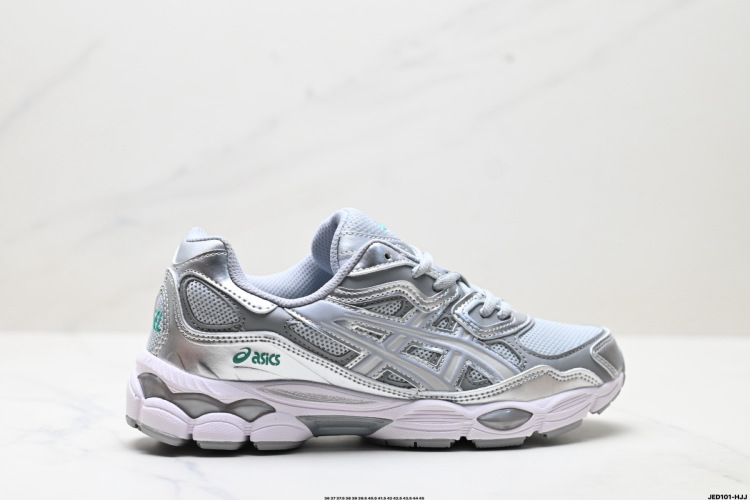 ASICS GEL-NYC Silver Running Shoes, Breathable Mesh, Durable AHAR+ Rubber 1 ASICS GEL-NYC Silver Running Shoes, Breathable Mesh, Durable AHAR+ Rubber