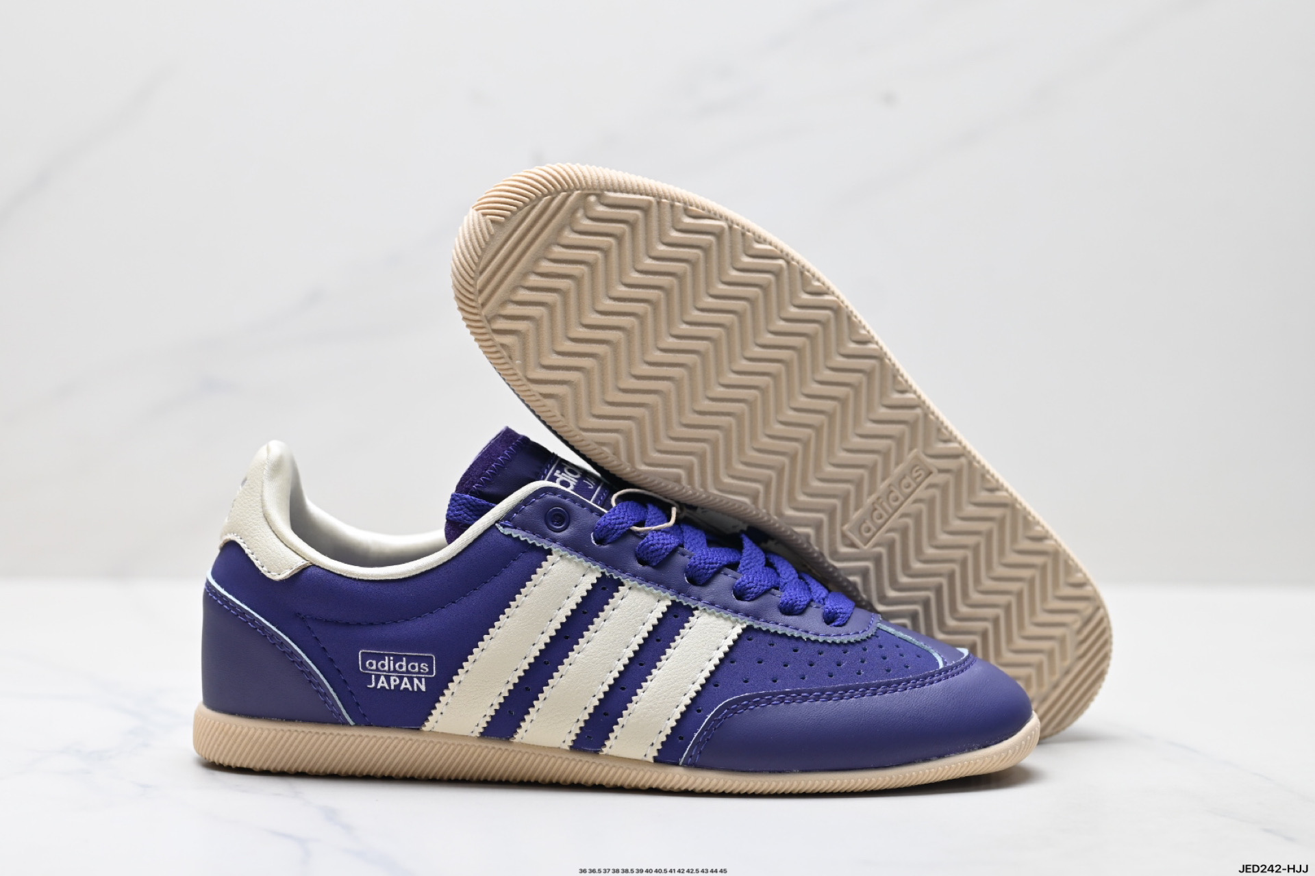 Adidas Japan W Zapatillas Retro de Cuero para Mujer, Diseño Clásico y Cómodo 6 i1752165258945 7447 0 4