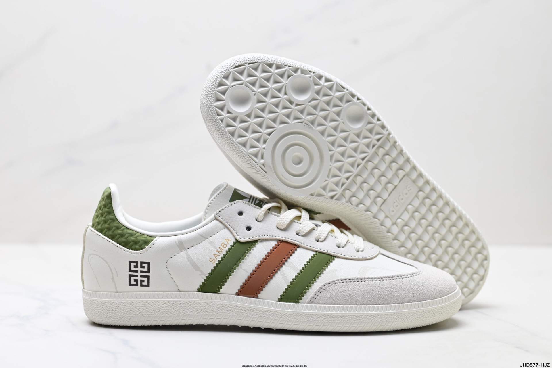 Adidas Originals Samba OG ‘DIY’桑巴舞系列 阿迪达斯 三叶草绅士德训足球风百搭低帮休闲运动板鞋 GJ75805-莆田鞋,莆田鞋货源,高仿鞋,高仿鞋货源,安福档口,莆田高仿鞋,莆田鞋批发,高仿鞋批发,莆田高仿运动鞋,高仿运动鞋,莆田运动鞋 Adidas Originals Samba OG ‘DIY’桑巴舞系列 阿迪达斯 三叶草绅士德训足球风百搭低帮休闲运动板鞋 GJ75805