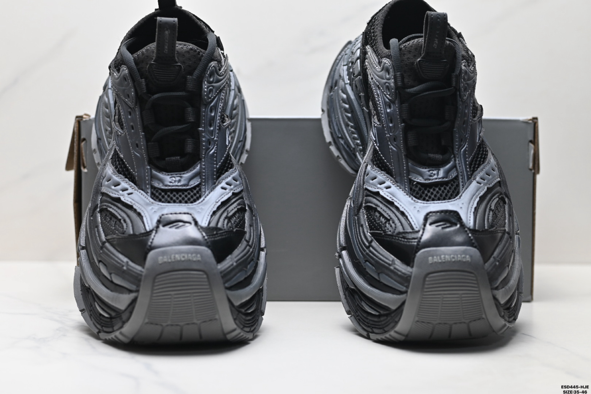 450 Balenciaga巴黎世家 Platform Reduced 圆头厚底 低帮老爹鞋 821135 WPLTF 1011