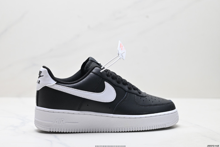 Nike Air Force 1 '07 Low-Top Sneaker - Black & White, Comfortable, Durable 1 Nike Air Force 1 ’07 Low-Top Sneaker – Black & White, Comfortable, Durable