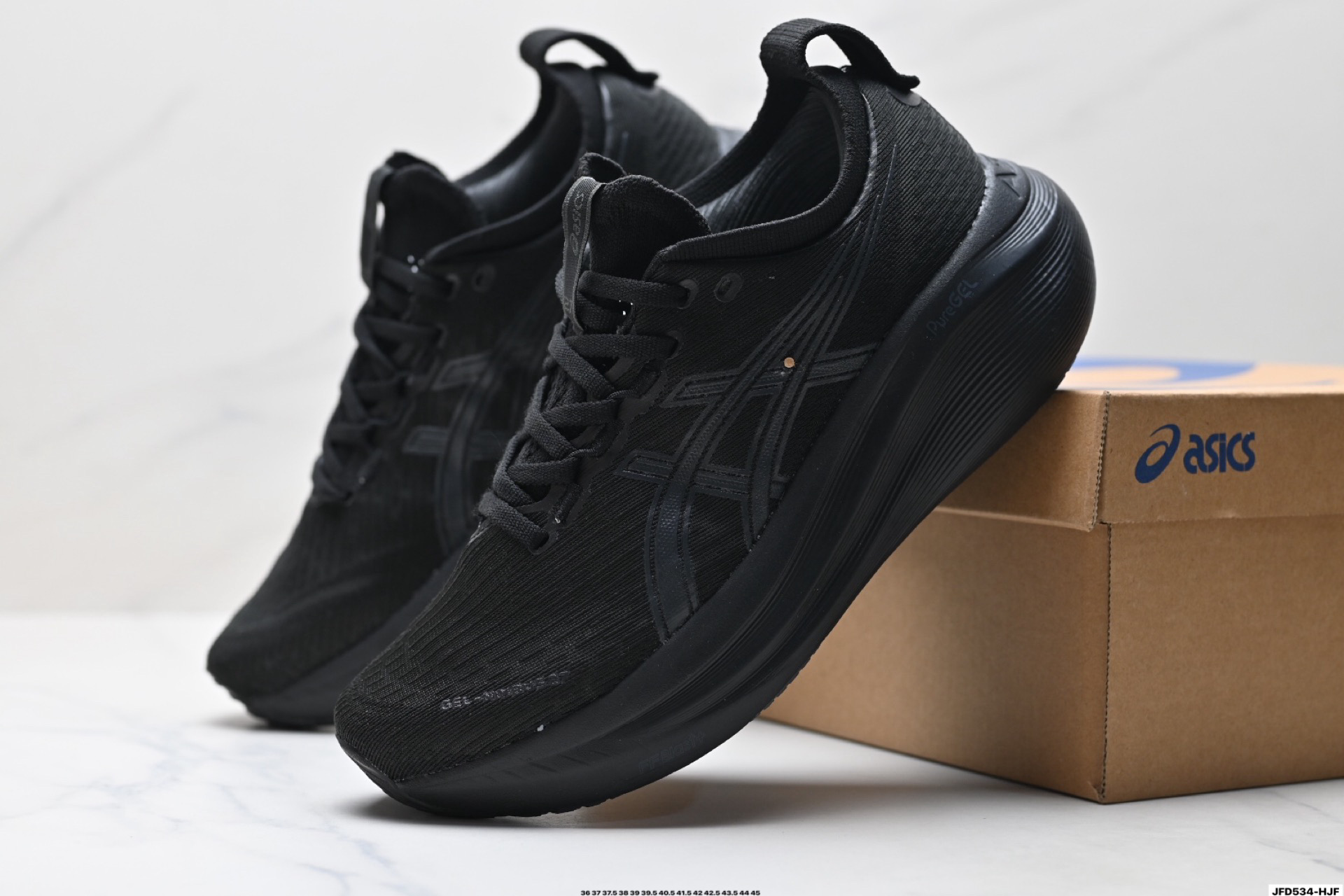 Asics Gel-Nimbus 27 舒适防滑耐磨低帮休闲跑步鞋 1011B956-001-莆田鞋,莆田鞋货源,高仿鞋,高仿鞋货源,安福档口,莆田高仿鞋,莆田鞋批发,高仿鞋批发,莆田高仿运动鞋,高仿运动鞋,莆田运动鞋 Asics Gel-Nimbus 27 舒适防滑耐磨低帮休闲跑步鞋 1011B956-001