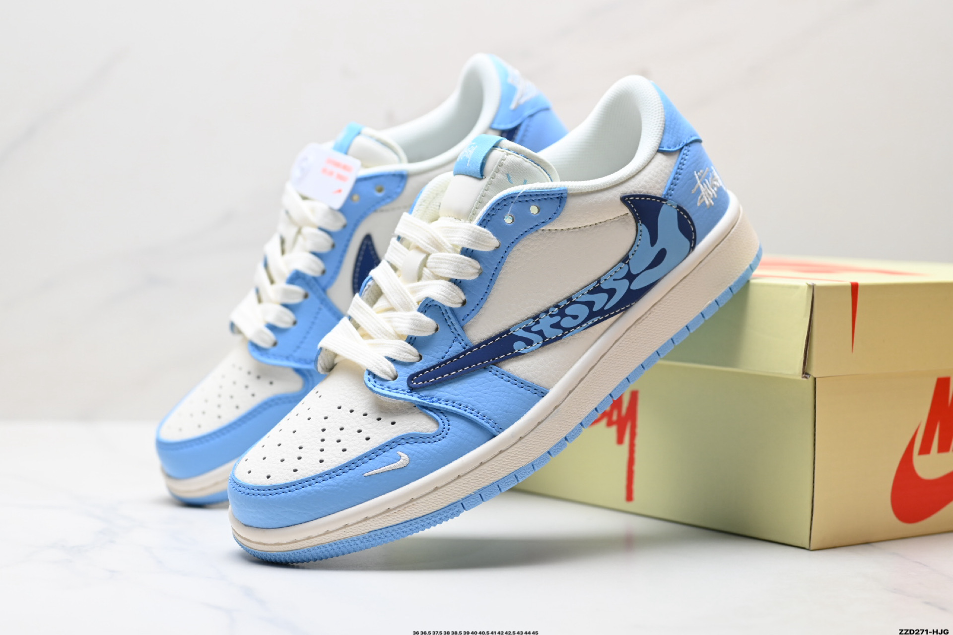 260 Nike Air Jordan 1 x Travis Scott AJ1倒勾 乔一倒钩 ‘DIY’定制 耐克 低帮文化篮球鞋 HS8068-038-Chinese UA Cheap High Quatity Brand Clothes Bags handbags Sneakers wholesale wholesaler seller from China Factory suppliers Fashion Clothing Shoes best Quality Beautiful Price 260 Nike Air Jordan 1 x Travis Scott AJ1倒勾 乔一倒钩 ‘DIY’定制 耐克 低帮文化篮球鞋 HS8068-038