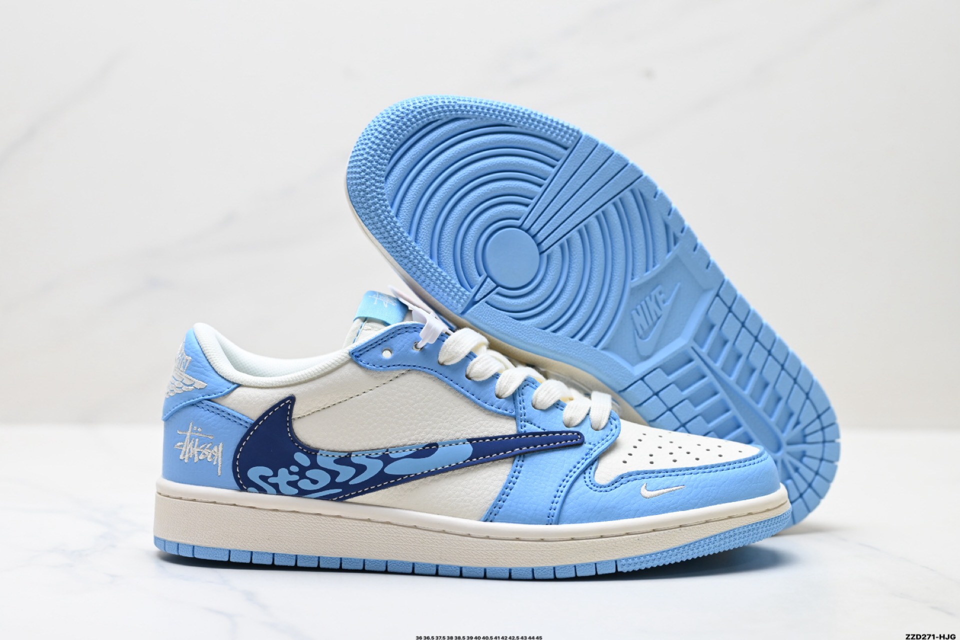 260 Nike Air Jordan 1 x Travis Scott AJ1倒勾 乔一倒钩 ‘DIY’定制 耐克 低帮文化篮球鞋 HS8068-038-Chinese UA Cheap High Quatity Brand Clothes Bags handbags Sneakers wholesale wholesaler seller from China Factory suppliers Fashion Clothing Shoes best Quality Beautiful Price 260 Nike Air Jordan 1 x Travis Scott AJ1倒勾 乔一倒钩 ‘DIY’定制 耐克 低帮文化篮球鞋 HS8068-038