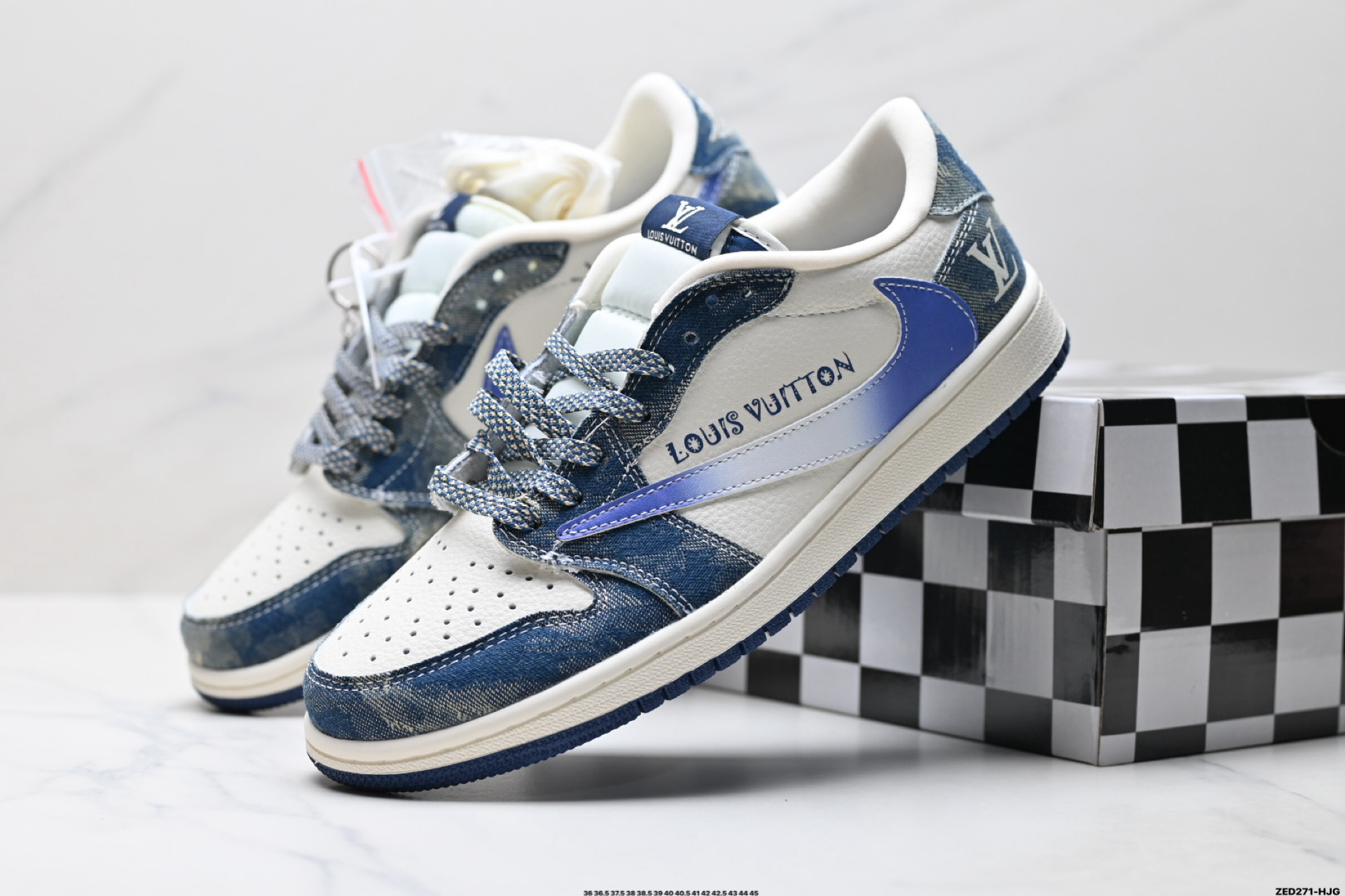 270 Nike Air Jordan 1 x Travis Scott AJ1倒勾 乔一倒钩 ‘DIY’定制 耐克 低帮文化篮球鞋 XQ1979-002-Chinese UA Cheap High Quatity Brand Clothes Bags handbags Sneakers wholesale wholesaler seller from China Factory suppliers Fashion Clothing Shoes best Quality Beautiful Price 270 Nike Air Jordan 1 x Travis Scott AJ1倒勾 乔一倒钩 ‘DIY’定制 耐克 低帮文化篮球鞋 XQ1979-002