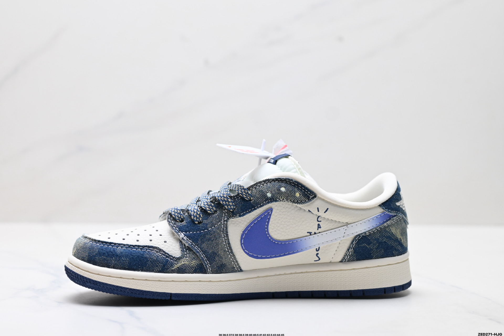 270 Nike Air Jordan 1 x Travis Scott AJ1倒勾 乔一倒钩 ‘DIY’定制 耐克 低帮文化篮球鞋 XQ1979-002-Chinese UA Cheap High Quatity Brand Clothes Bags handbags Sneakers wholesale wholesaler seller from China Factory suppliers Fashion Clothing Shoes best Quality Beautiful Price 270 Nike Air Jordan 1 x Travis Scott AJ1倒勾 乔一倒钩 ‘DIY’定制 耐克 低帮文化篮球鞋 XQ1979-002