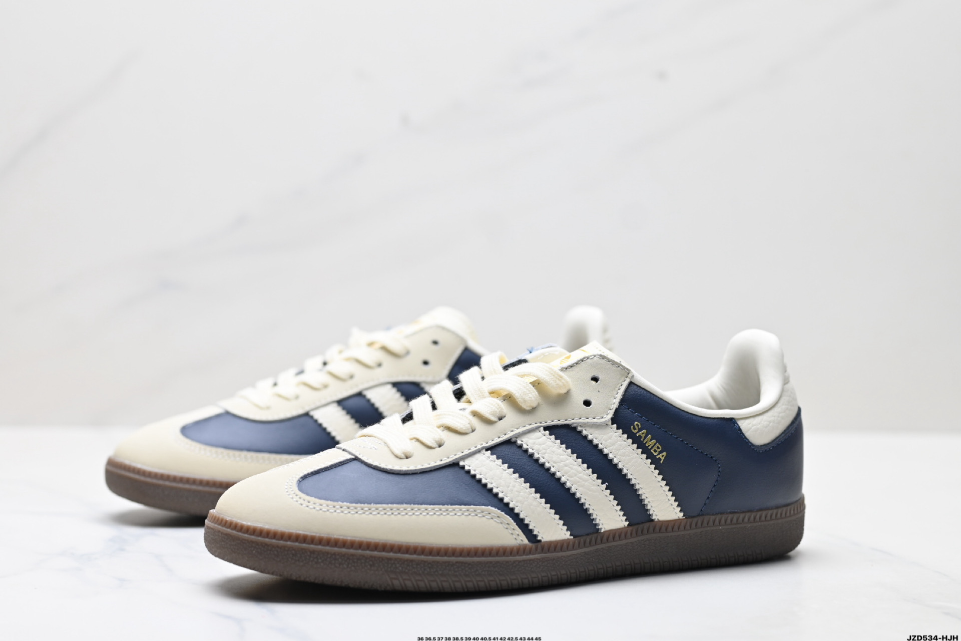 150 Adidas Originals Samba OG 桑巴舞系列 阿迪达斯 三叶草 绅士德训足球风百搭低帮休闲运动板鞋 IG1968