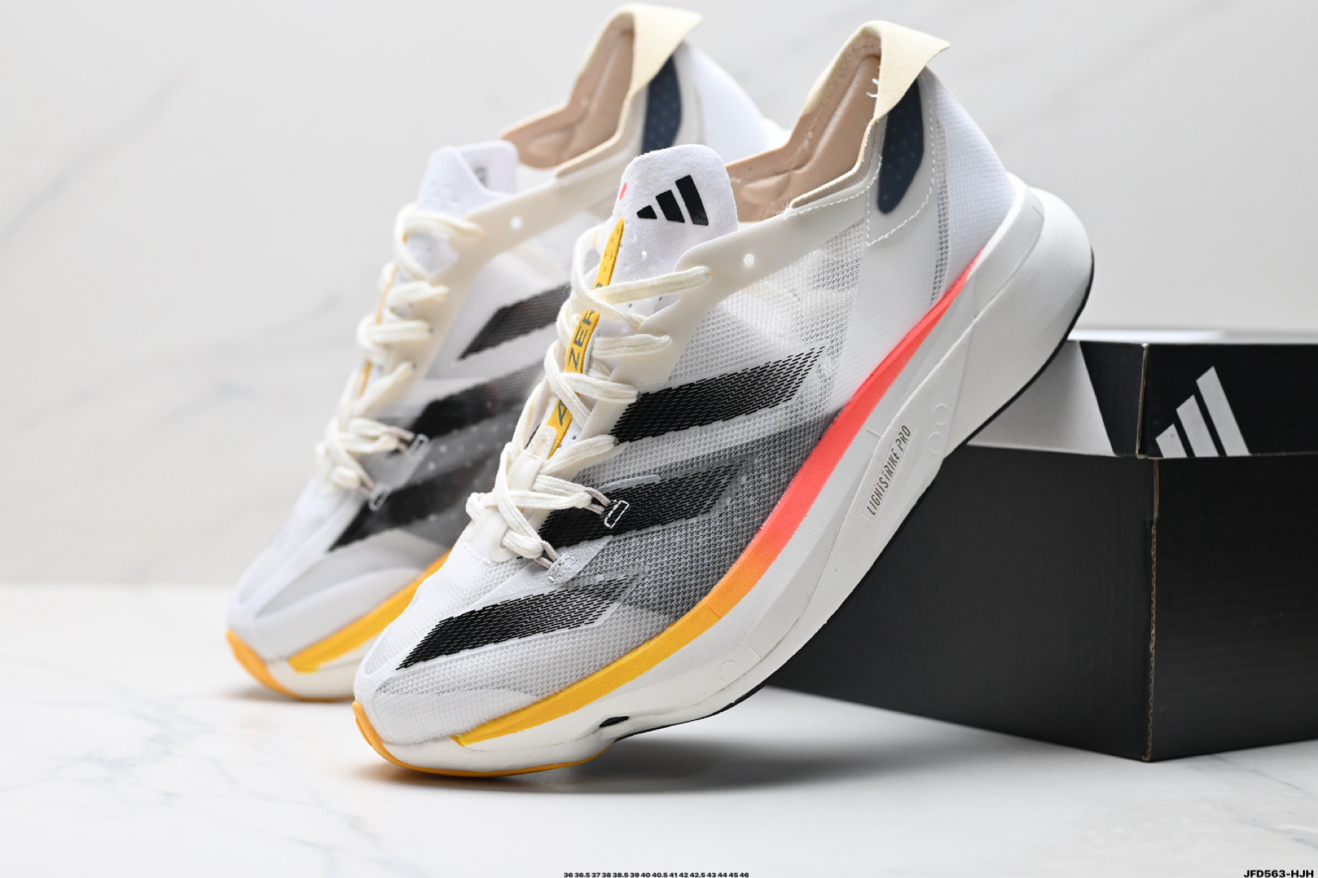 180 Adidas Adizero Adios Pro 3马拉松飞线贾卡轻质透气休闲运动跑步鞋 IG6442-Chinese UA Cheap High Quatity Brand Clothes Bags handbags Sneakers wholesale wholesaler seller from China Factory suppliers Fashion Clothing Shoes best Quality Beautiful Price 180 Adidas Adizero Adios Pro 3马拉松飞线贾卡轻质透气休闲运动跑步鞋 IG6442