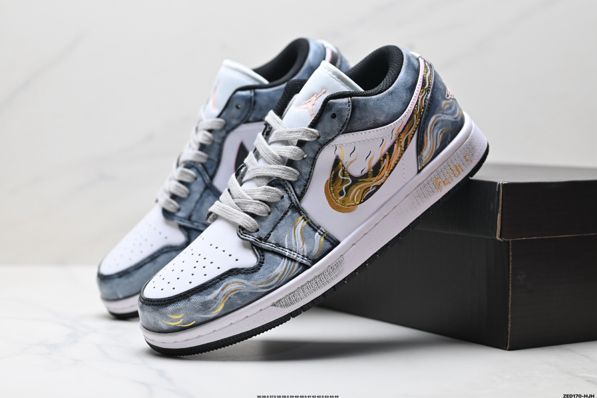 270 Nike Air Jordan 1 Low AJ1乔1低帮休闲板鞋 553558-165