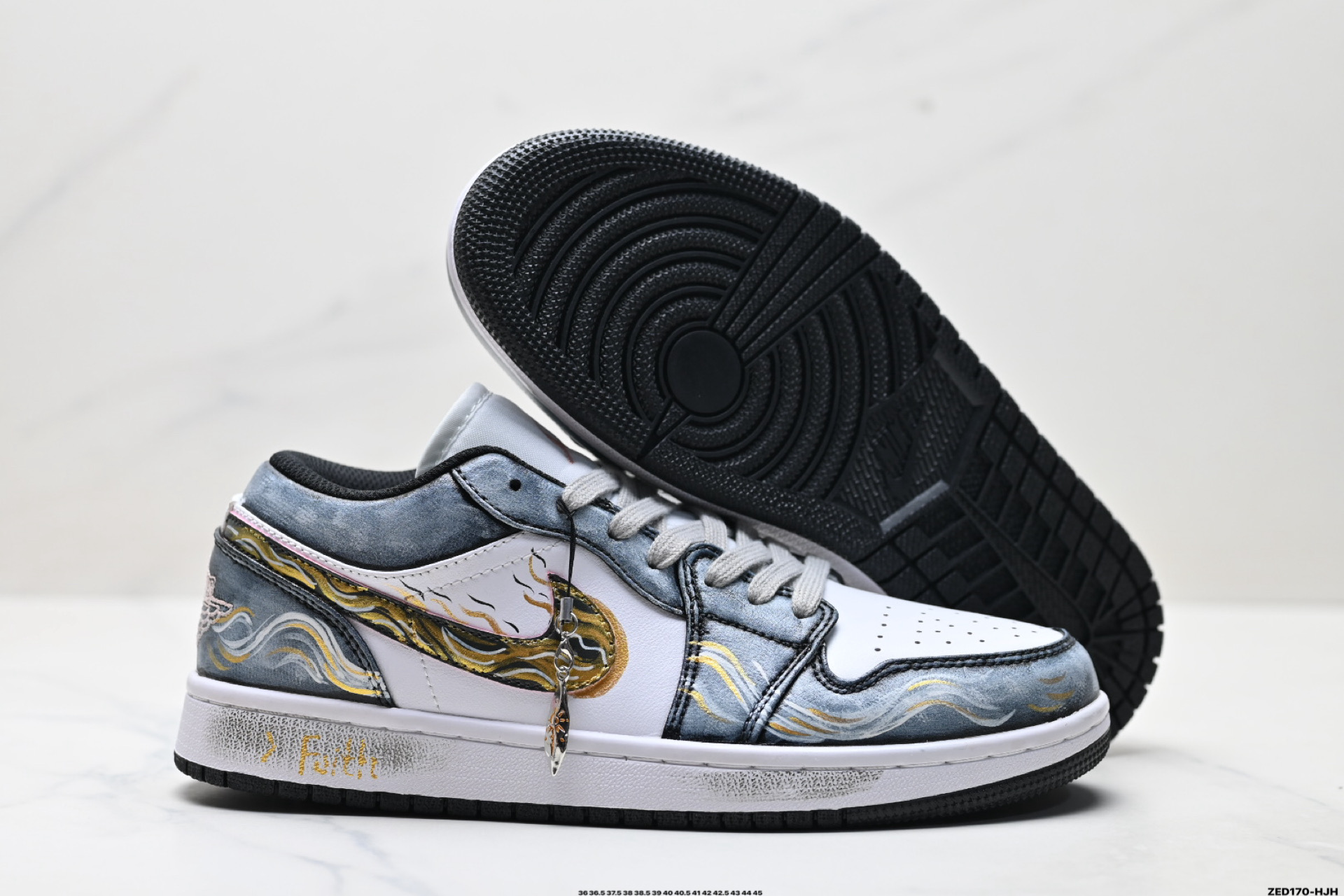 270 Nike Air Jordan 1 Low AJ1乔1低帮休闲板鞋 553558-165