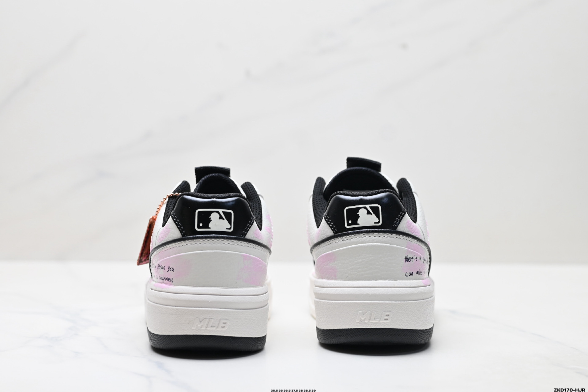 280 MLB Chunky Liner PU ‘DIY定制’ 简约时尚 百搭 包裹性保暖防滑防水减震 低帮 板鞋 3ASXCA12N