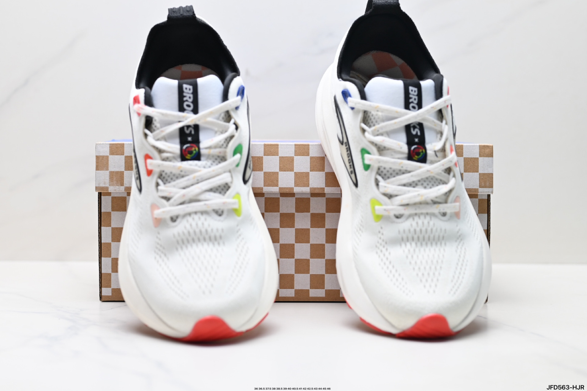 180 JZD x Brooks布鲁克斯Glycerin甘油22跑鞋男子缓震马拉松氮气慢跑鞋 1104451D-185