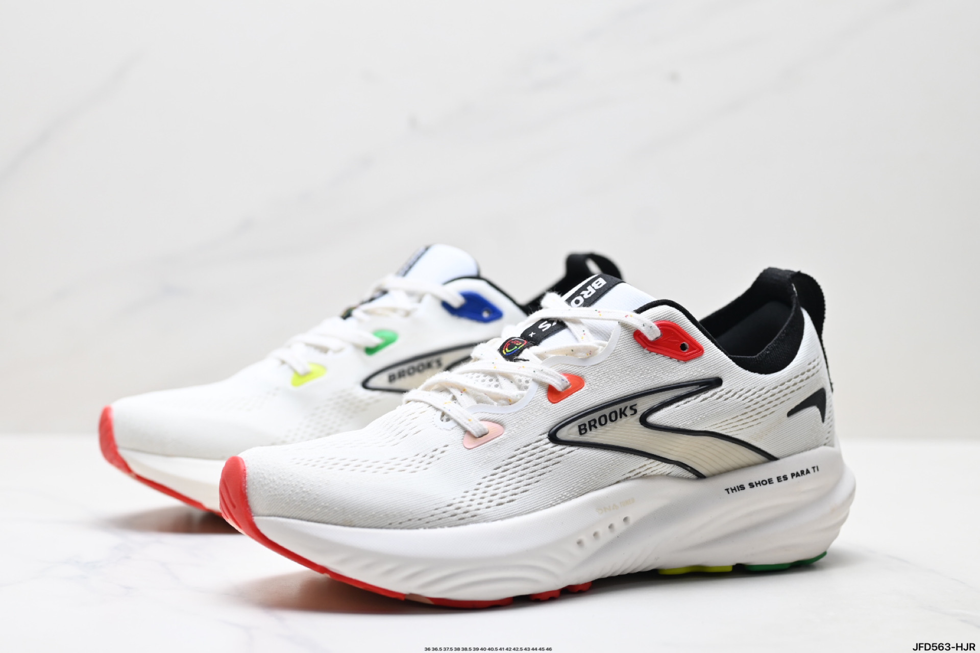 180 JZD x Brooks布鲁克斯Glycerin甘油22跑鞋男子缓震马拉松氮气慢跑鞋 1104451D-185