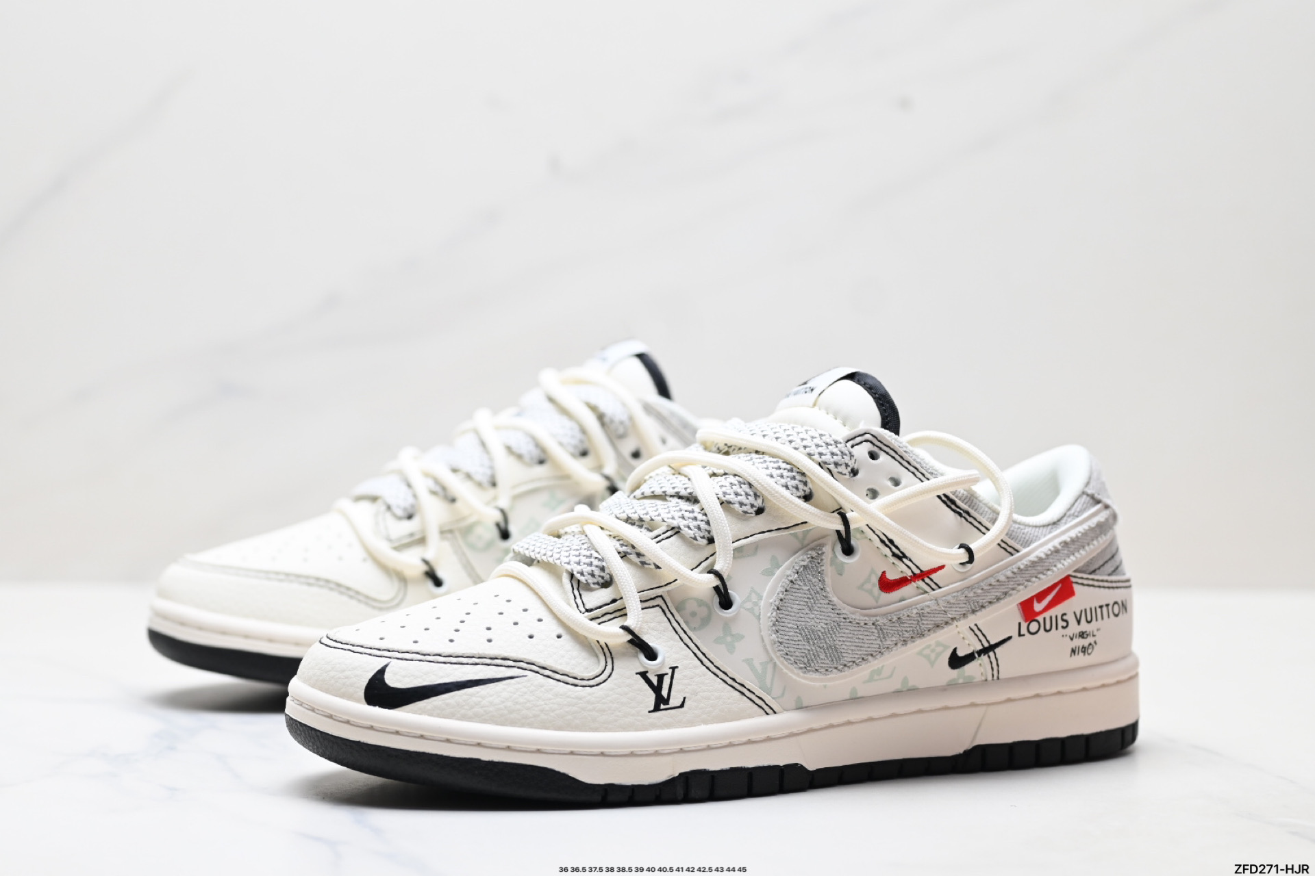 290 Nike Dunk Low Retro ‘DIY高端定制’耐克 低帮休闲运动板鞋 YX5066-379