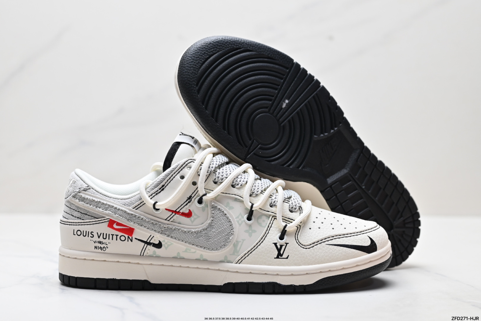 290 Nike Dunk Low Retro ‘DIY高端定制’耐克 低帮休闲运动板鞋 YX5066-379