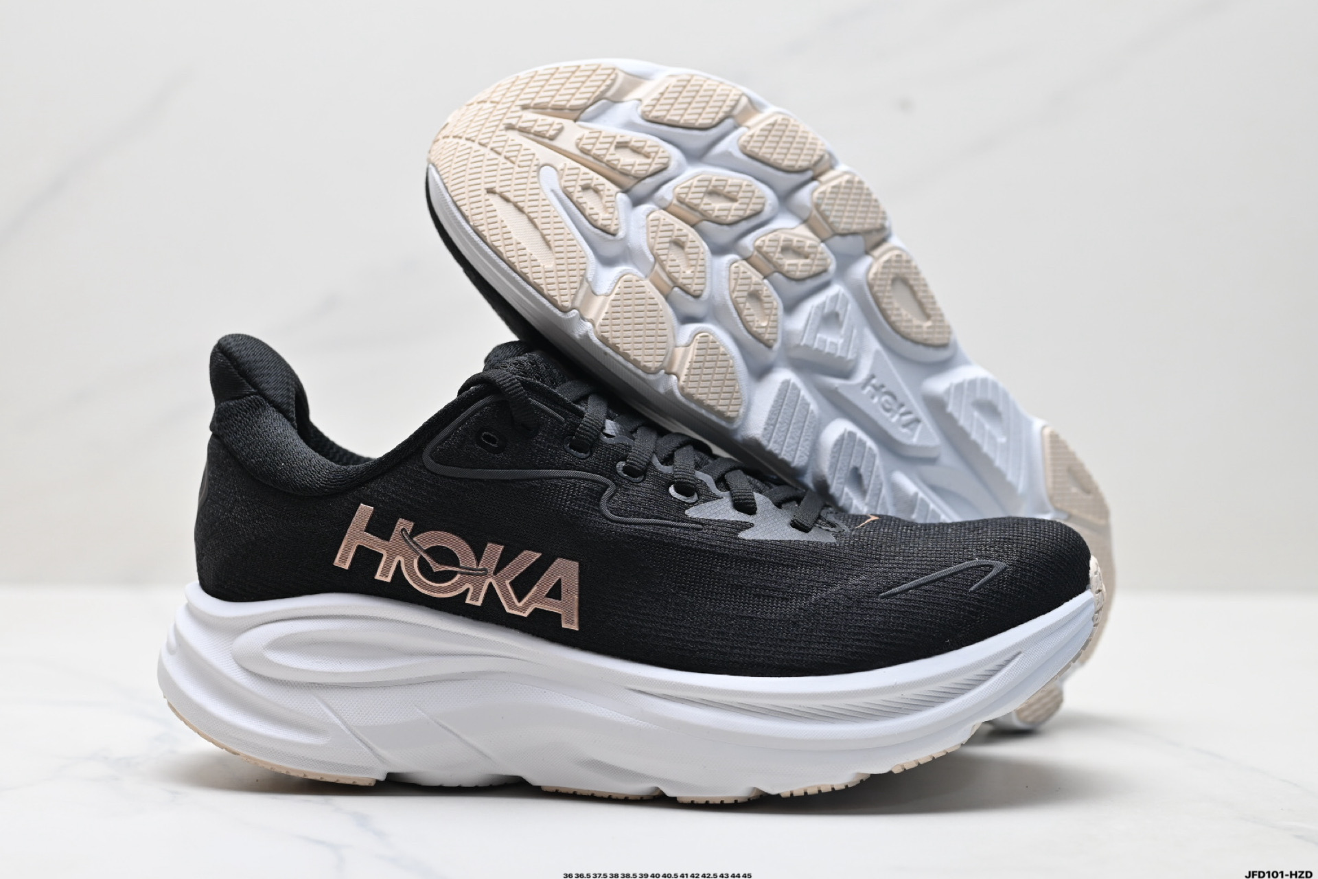 HOKA M CLIFTON 10 轻量低帮户外越野跑鞋 户外山脉越野轻量运动跑鞋  1162031