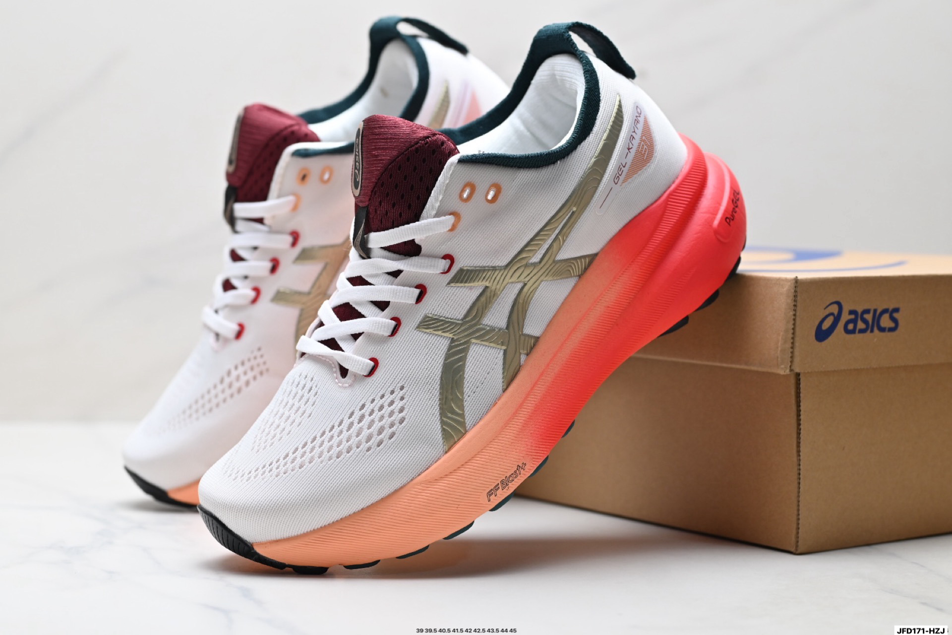 ASICS亚瑟士 GEL-KAYANO 31 PLATINUM低帮专业有氧超轻便运动跑步鞋  1012B880-200