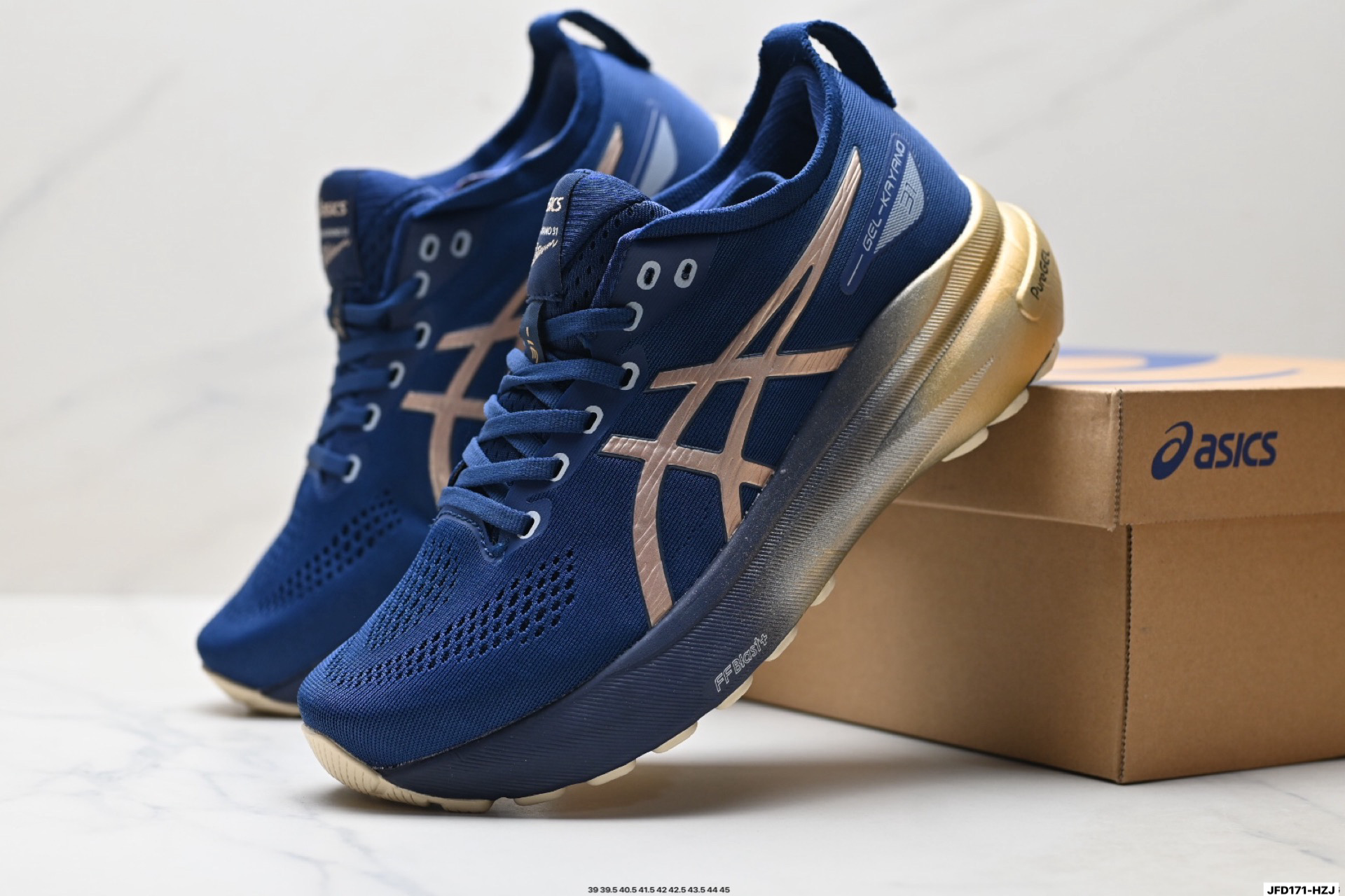 ASICS亚瑟士 GEL-KAYANO 31 PLATINUM低帮专业有氧超轻便运动跑步鞋  1012B880-200
