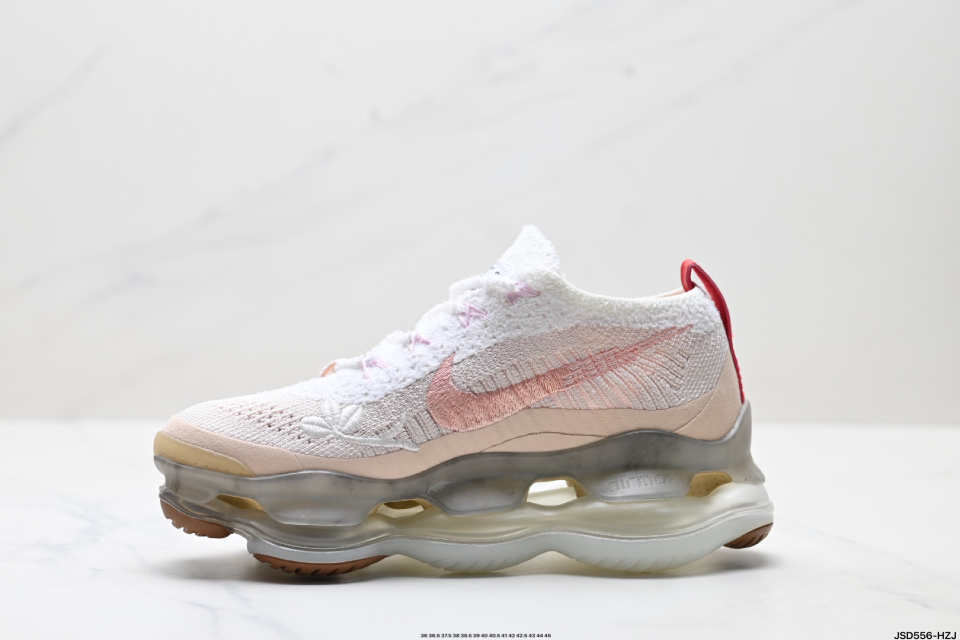 耐克Nike Air Max Scorpion Flyknit”Phantom/Black/Light Cream“天蝎座系列低帮休闲运动慢跑鞋“针织奶全黑” FD4339-180