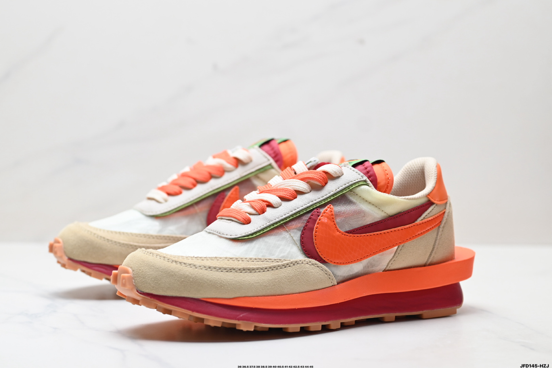180 Sacai x Nike Ldwaffle 华夫 耐克 慢跑鞋 Sacai将Nike经典鞋款 DH1347-100-Chinese UA Cheap High Quatity Brand Clothes Bags handbags Sneakers wholesale wholesaler seller from China Factory suppliers Fashion Clothing Shoes best Quality Beautiful Price 180 Sacai x Nike Ldwaffle 华夫 耐克 慢跑鞋 Sacai将Nike经典鞋款 DH1347-100
