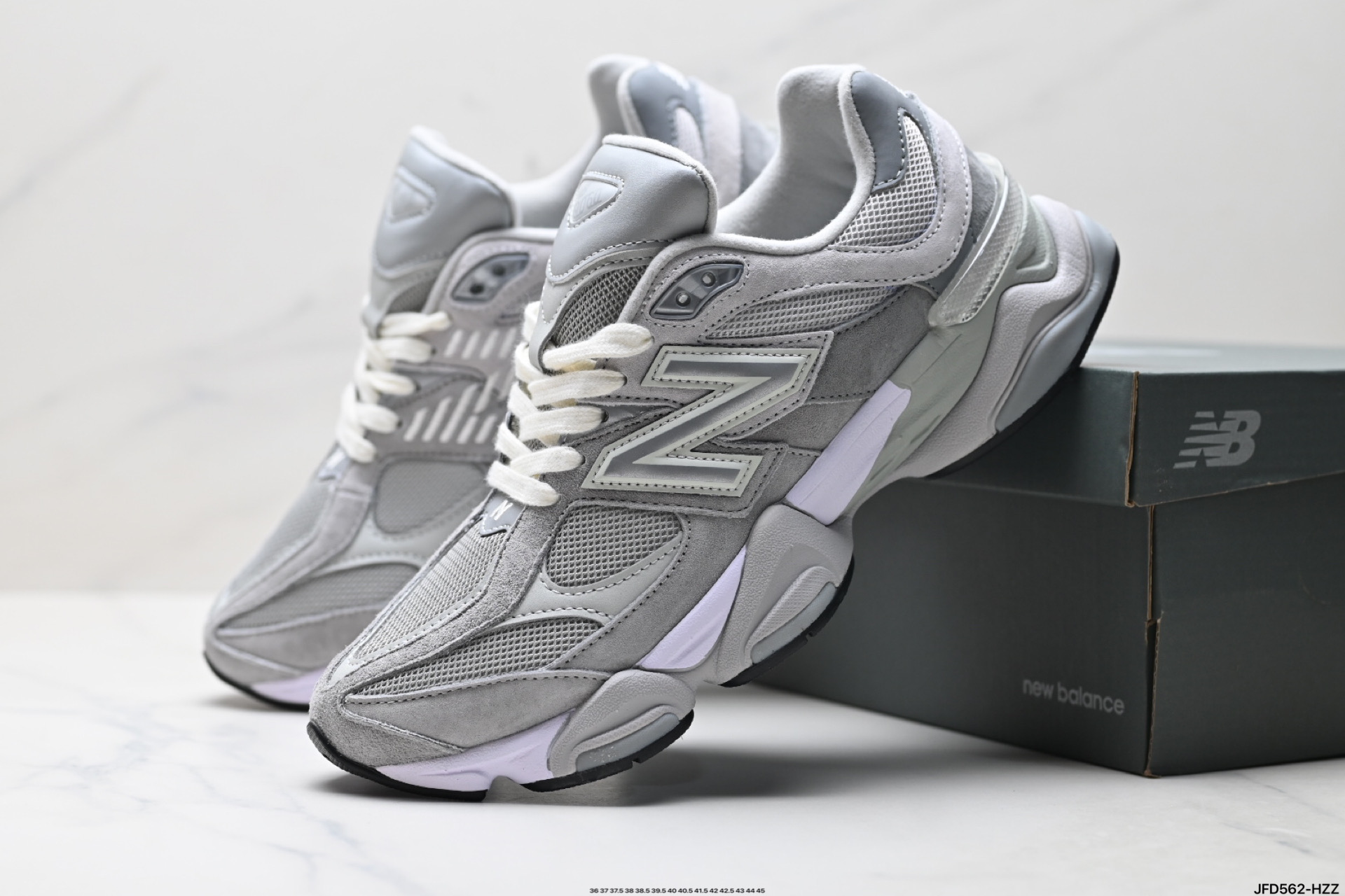 🈴💰190
公司级✅New Balance 9060系列 新百伦 复古休闲运动慢跑鞋 
鞋面大身由空间双格及磨砂鞋面拼接而生 
采用大面积网眼以及麂皮材质覆盖鞋身 还原经典气质 搭载ABZORB避震科技 由泡沫聚酯制成 上脚可以有效减少由鞋底反弹对身体及双腿的冲击力
货号:U9060JMR
Size:36 37 37.5 38 38.5 39.5 40 40.5 41.5 42 42.5 43 44 45
ID:JFD562-HZZ