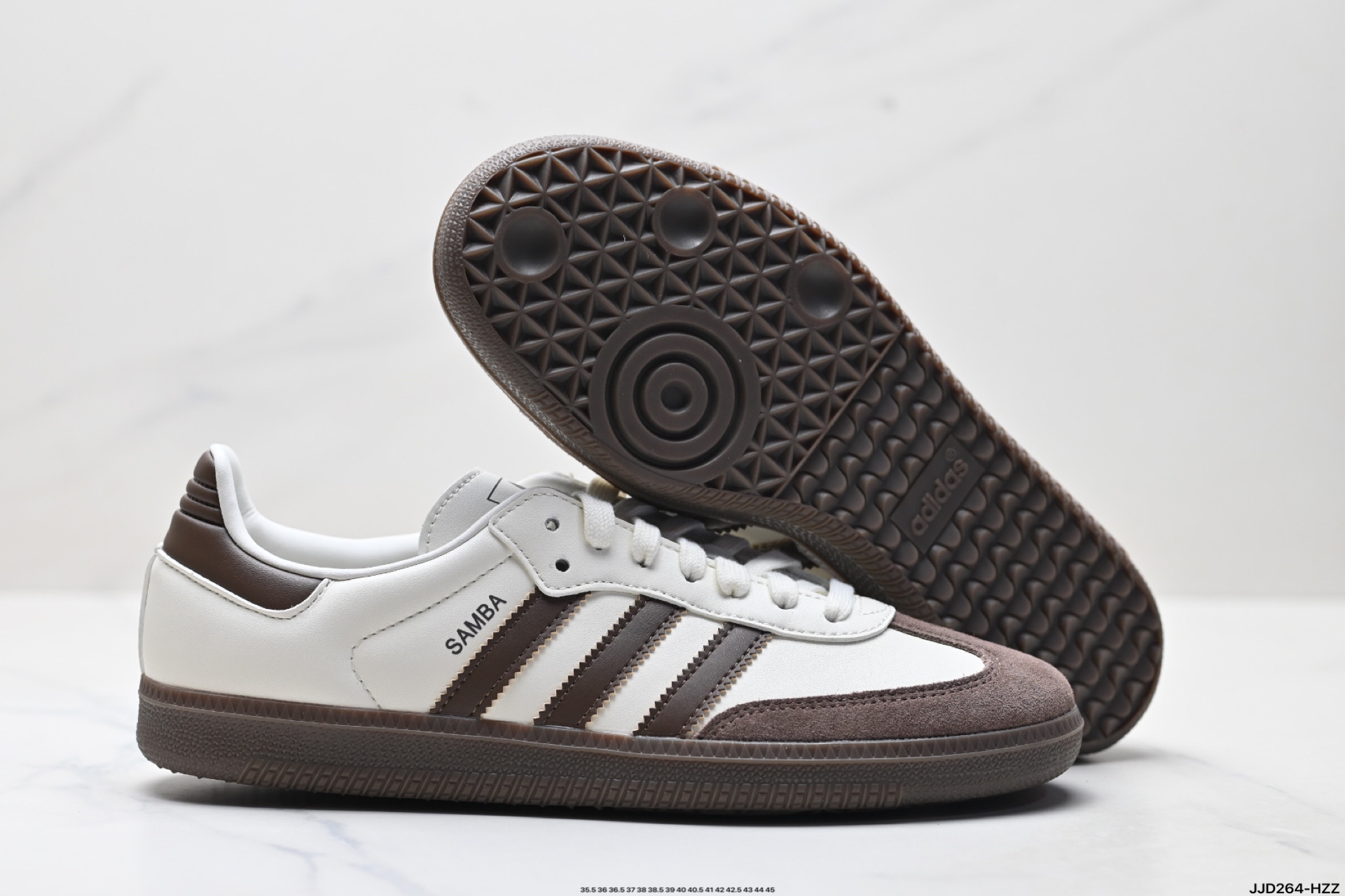 💰150
公司级✅Adidas Originals Samba 桑巴舞系列阿迪达斯 三叶草 绅士德训足球风百搭低帮休闲运动板鞋
货号:JI1991
尺码:35.5 36 36.5 37 38 38.5 39 40 40.5 41 42 42.5 43 44 45
ID:JJD264-HZZ