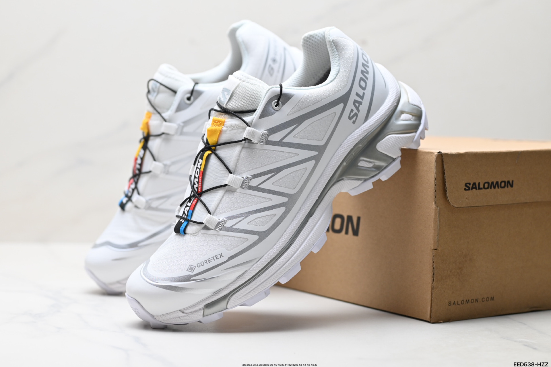 💰370
纯原✅Salomon XA PRO XT-6 GTX萨洛蒙户外越野跑鞋 鞋面采用SENSIFIT贴合技术 全方位贴合包裹脚型 鞋跟部鞋底牵引设计 提供强大的抓地性能 更适应野外崎岖不平的道路 其3D ADVANCED CHASSIS底盘 材料轻量大化 钉齿设计更具稳定性、防护性 鞋底易磨损区运用CONTAGRIP高耐磨材料 应对城市硬质路面长距离跑考验 
货号:475811-25
尺码:36 36.5 37.5 38 38.5 39 40 40.5 41 42 42.5 43 44 45 46.5
ID:EED538-HZZ